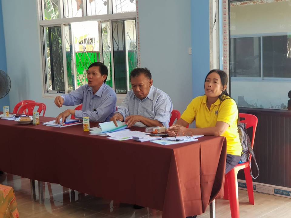 ลงพื้นที่สนับสนุนศูนย์จัดการกองทุนชุมชนบ้านป่าศรี