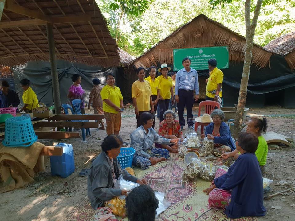 ลงพื้นที่สนับสนุนศูนย์จัดการกองทุนชุมชนบ้านป่าศรี