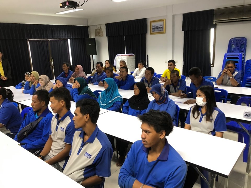 พช.ปัตตานี ร่วมสังเกตการณ์กิจกรรม ” มีความสุข สนุกกับงาน ” การสร้างสุขภาวะองค์กรใน SMEs