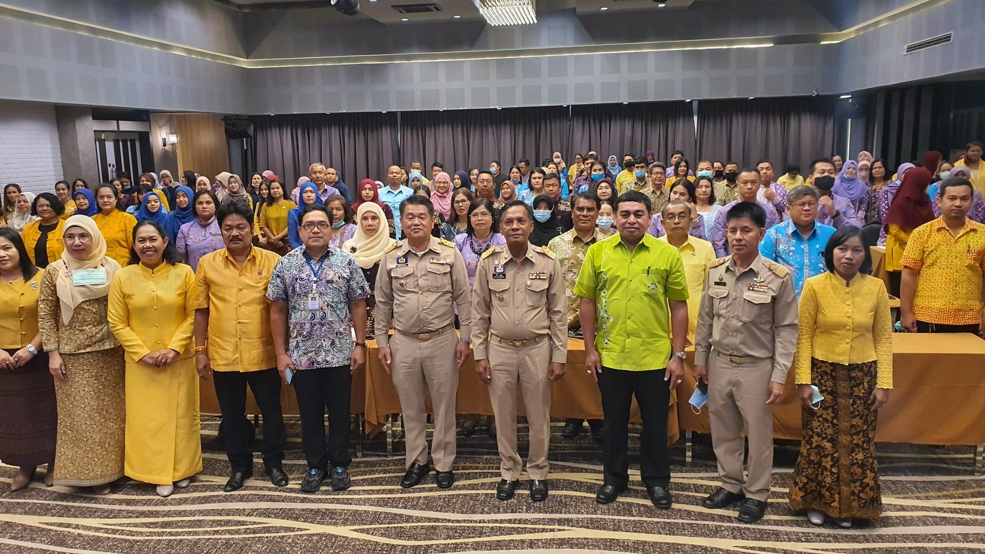 กิจกรรม : ผู้ว่าฯ ปัตตานี มอบแนวทางการขับเคลื่อนยุทธศาสตร์การพัฒนาจังหวัดปัตตานี สู่การพัฒนาชุมชนที่ยั่งยืน