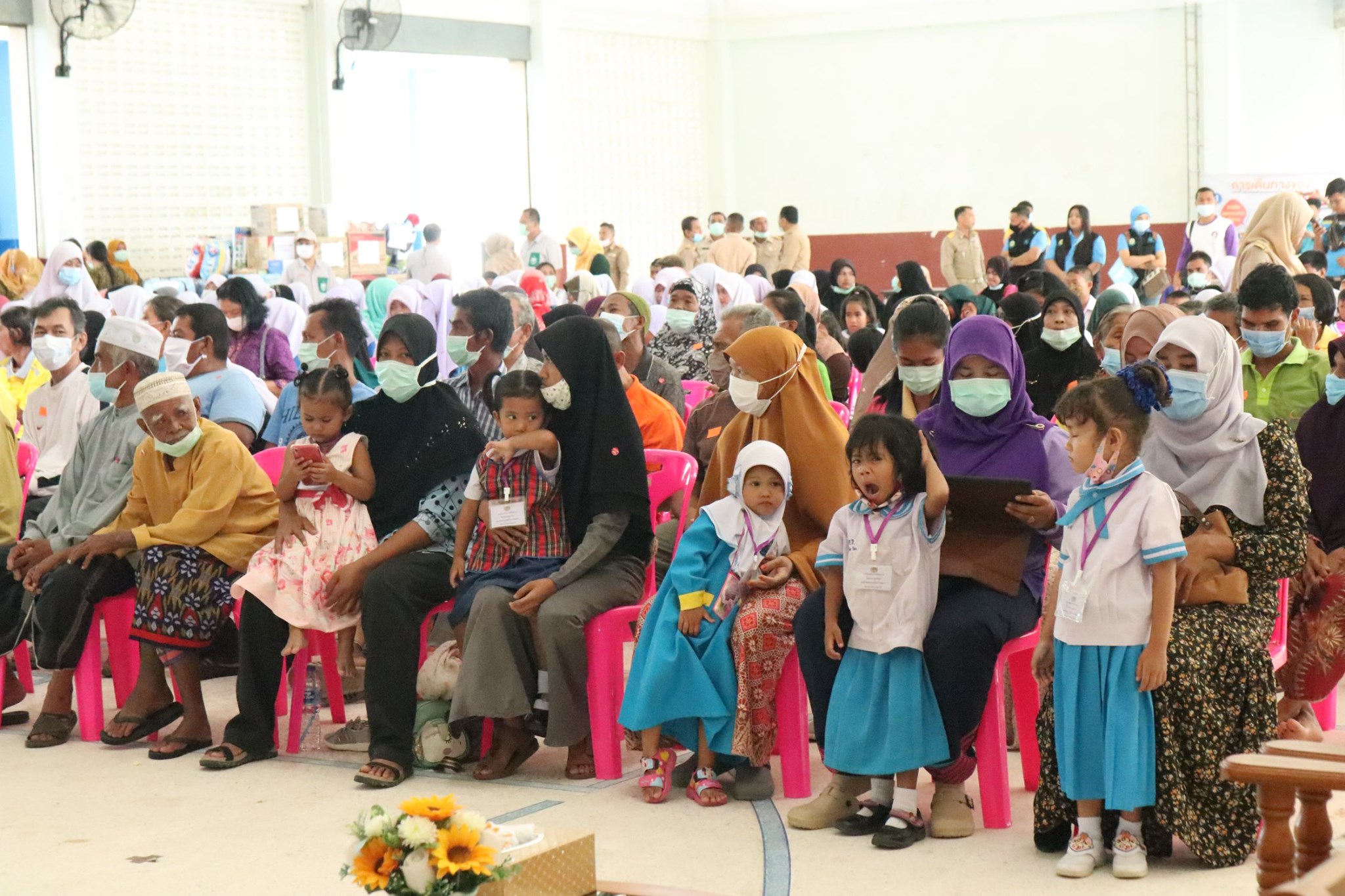 กิจกรรม : จังหวัดเคลื่อนที่ บริการประชาชน พื้นที่อำเภอไม้แก่น จ.ปัตตานี