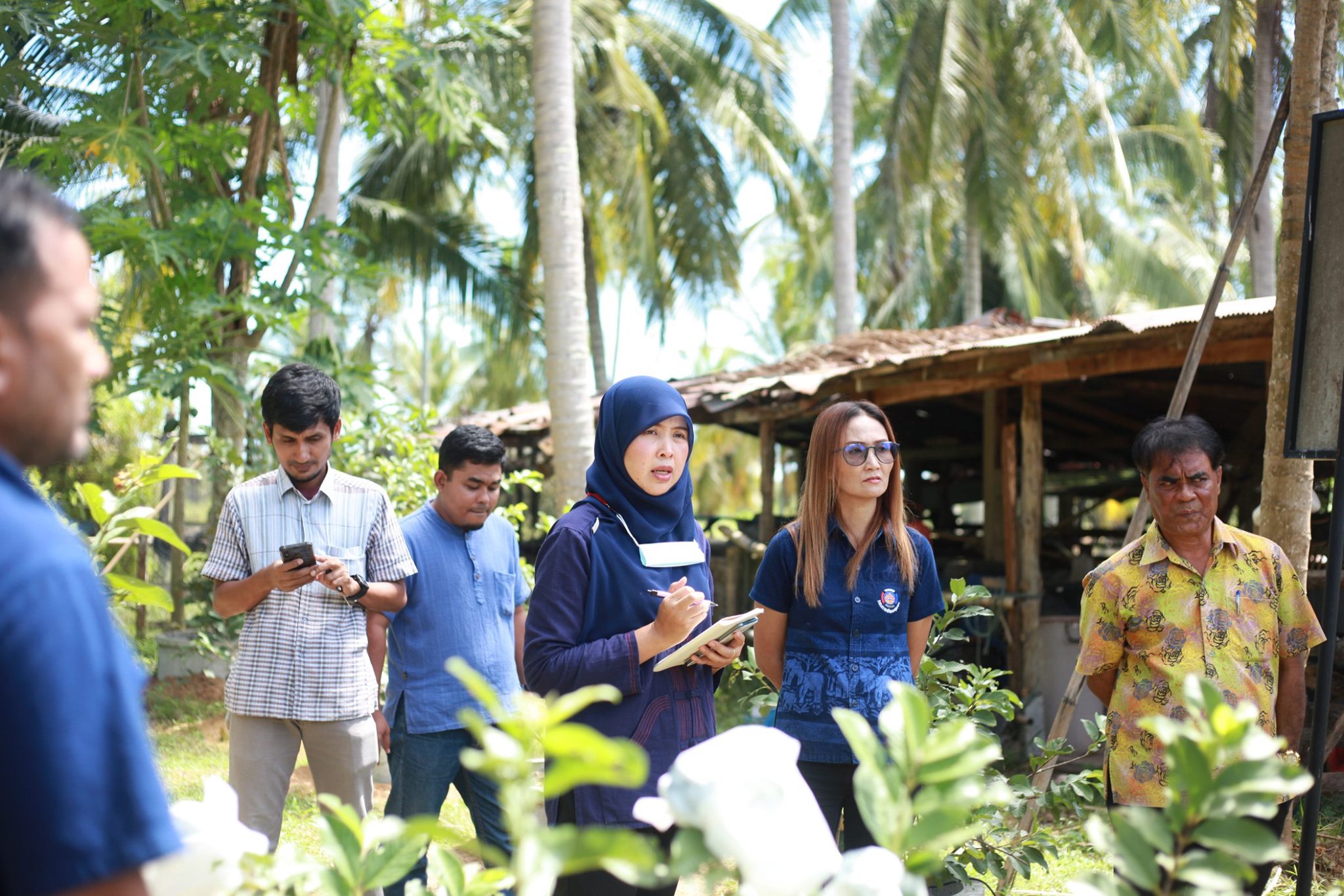 กิจกรรม : พช.ปัตตานี ลงพื้นที่ อำเภอไม้แก่น เตรียมความพร้อมพื้นที่เป้าหมายการดำเนินงาน “โคก หนอง นา โมเดล”