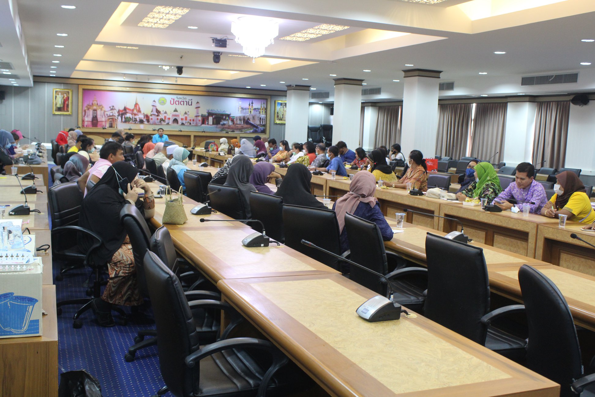 กิจกรรม : ประชุมขับเคลื่อนการดำเนินงาน OTOP ประจำปีงบประมาณ พ.ศ. 2564