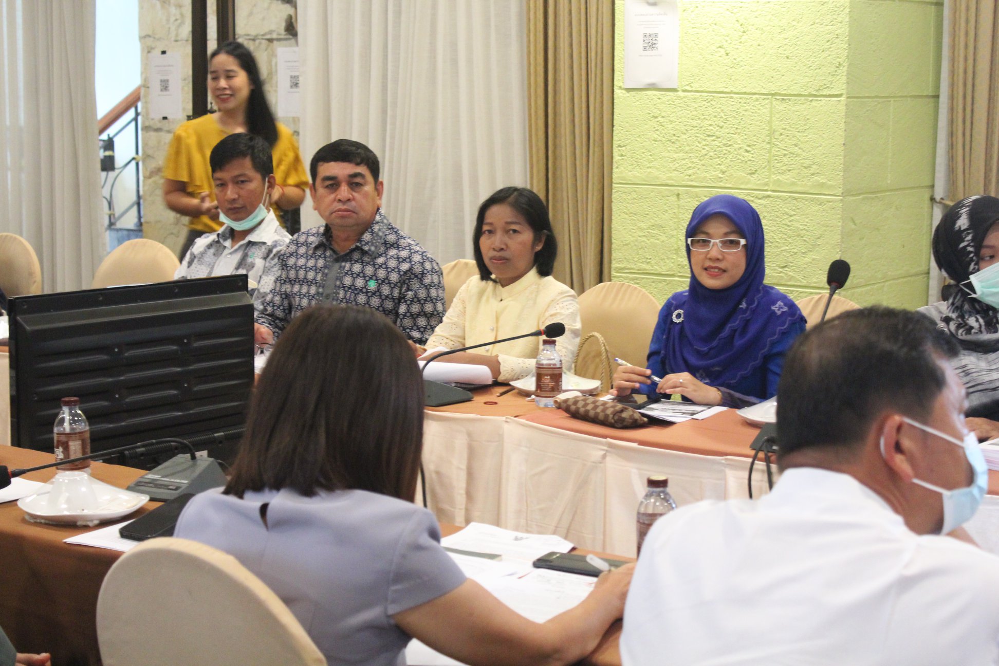 กิจกรรม : พช.ปัตตานี ร่วมนำเสนอโครงการตามแผนปฏิบัติราชการประจำปี ของกลุ่มจังหวัดภาคใต้ชายแดน ประจำปีงบประมาณ พ.ศ.2565