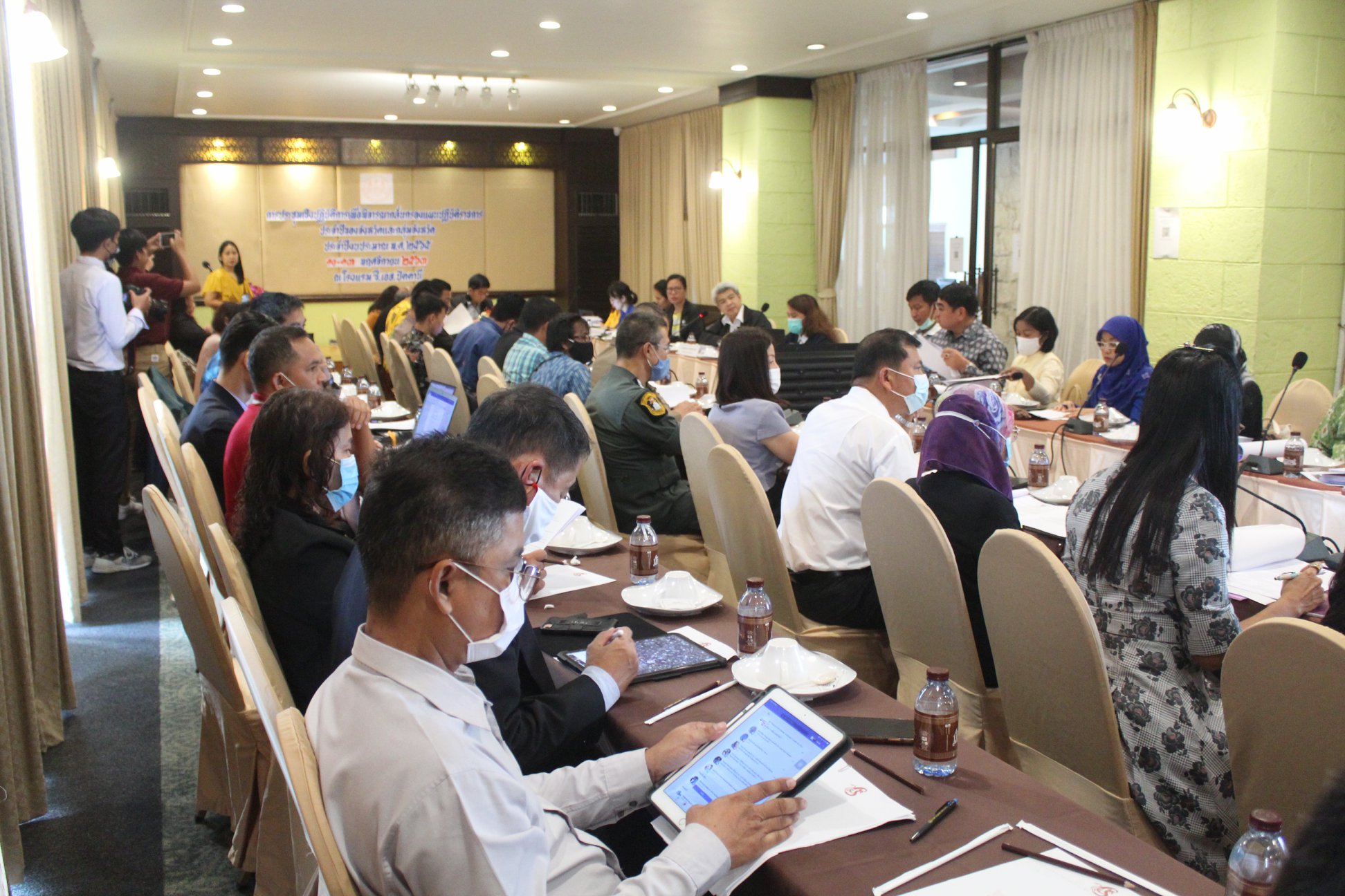 กิจกรรม : พช.ปัตตานี ร่วมนำเสนอโครงการตามแผนปฏิบัติราชการประจำปี ของกลุ่มจังหวัดภาคใต้ชายแดน ประจำปีงบประมาณ พ.ศ.2565