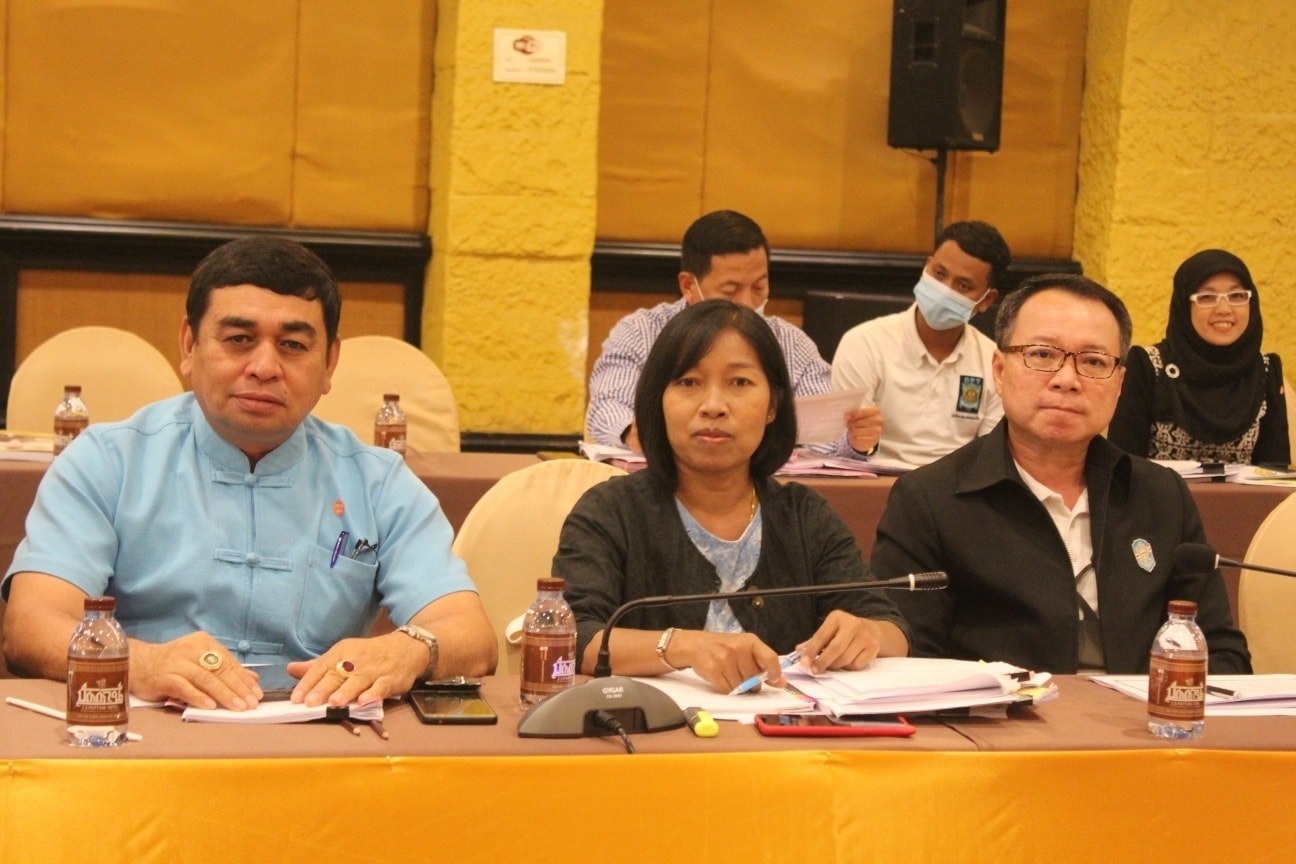 กิจกรรม : (วัน2) พช.ปัตตานี ร่วมนำเสนอโครงการตามแผนปฏิบัติราชการประจำปี ของกลุ่มจังหวัดภาคใต้ชายแดน ประจำปีงบประมาณ พ.ศ.2565