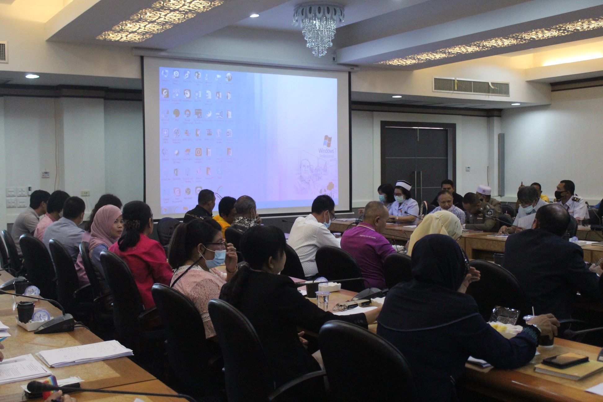 กิจกรรม : เตรียมความพร้อมการรับเสด็จฯ พระบาทสมเด็จพระเจ้าอยู่หัว เสด็จพระราชดำเนิน พร้อมด้วย สมเด็จพระนางเจ้าฯ พระบรมราชินี เพื่อทรงปฏิบัติพระราชกรณียกิจในพื้นที่จังหวัดปัตตานี