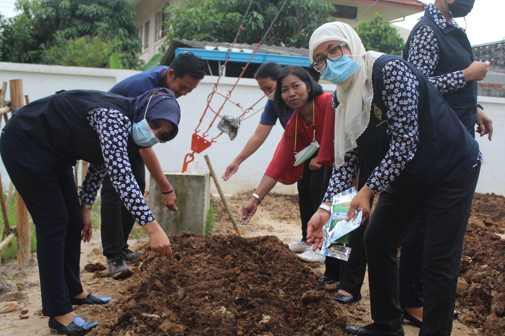 กิจกรรม : ปลูกผักต่อเนื่อง! พช.ปัตตานี สร้างวัฒนธรรมการปลูกผัก เพื่อสร้างความมั่นคงทางอาหารอย่างต่อเนื่อง