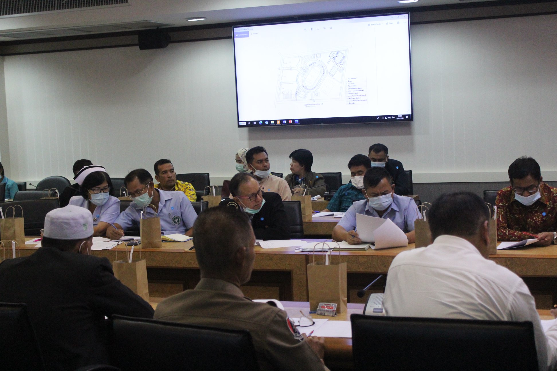 กิจกรรม : เตรียมความพร้อมการรับเสด็จฯ พระบาทสมเด็จพระเจ้าอยู่หัว เสด็จพระราชดำเนิน พร้อมด้วย สมเด็จพระนางเจ้าฯ พระบรมราชินี เพื่อทรงปฏิบัติพระราชกรณียกิจในพื้นที่จังหวัดปัตตานี