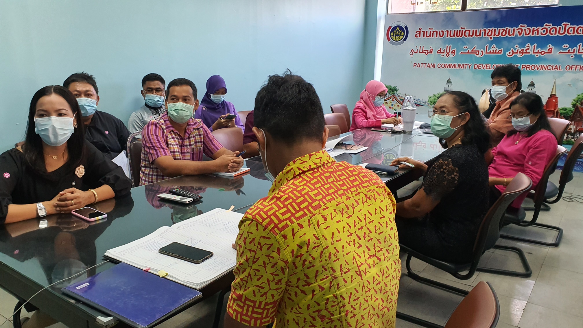 รับฟังการประชุมกรมการพัฒนาชุมชน ครั้งที่ 5/2564 ผ่านระบบวีดิทัศน์ทางไกล ( Video Conference )