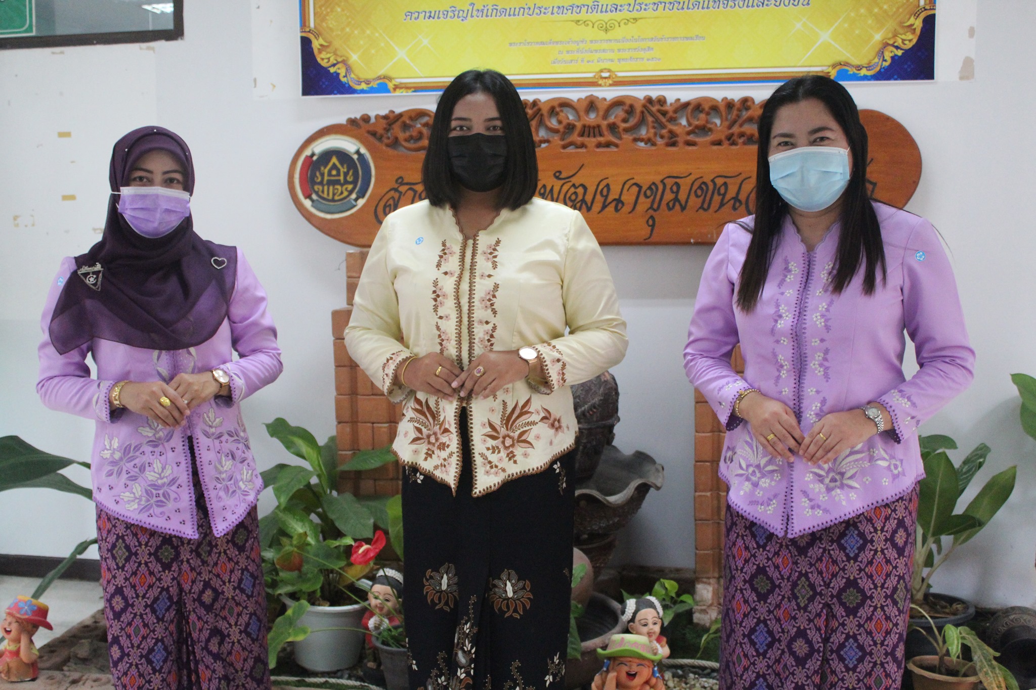 ผ้าไทย ใส่ให้สนุก พช.ปัตตานี ใส่ผ้าไทย จ-ศ  อย่างต่อเนื่องตลอดสัปดาห์