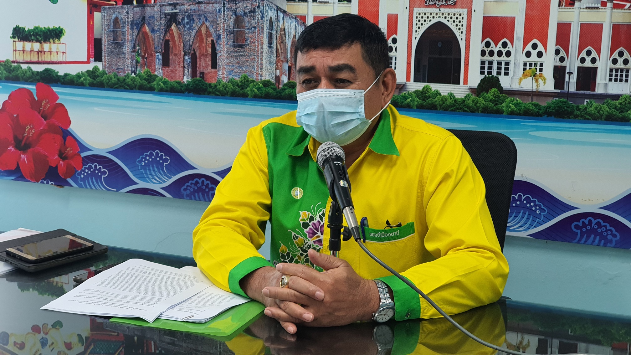 พช.ปัตตานี จัดประชุมประจำเดือนออนไลน์ ด้วยโปรแกรม Zoom Meeting ติดตามผลการขับเคลื่อนงานพัฒนาชุมชน 12 อำเภอ