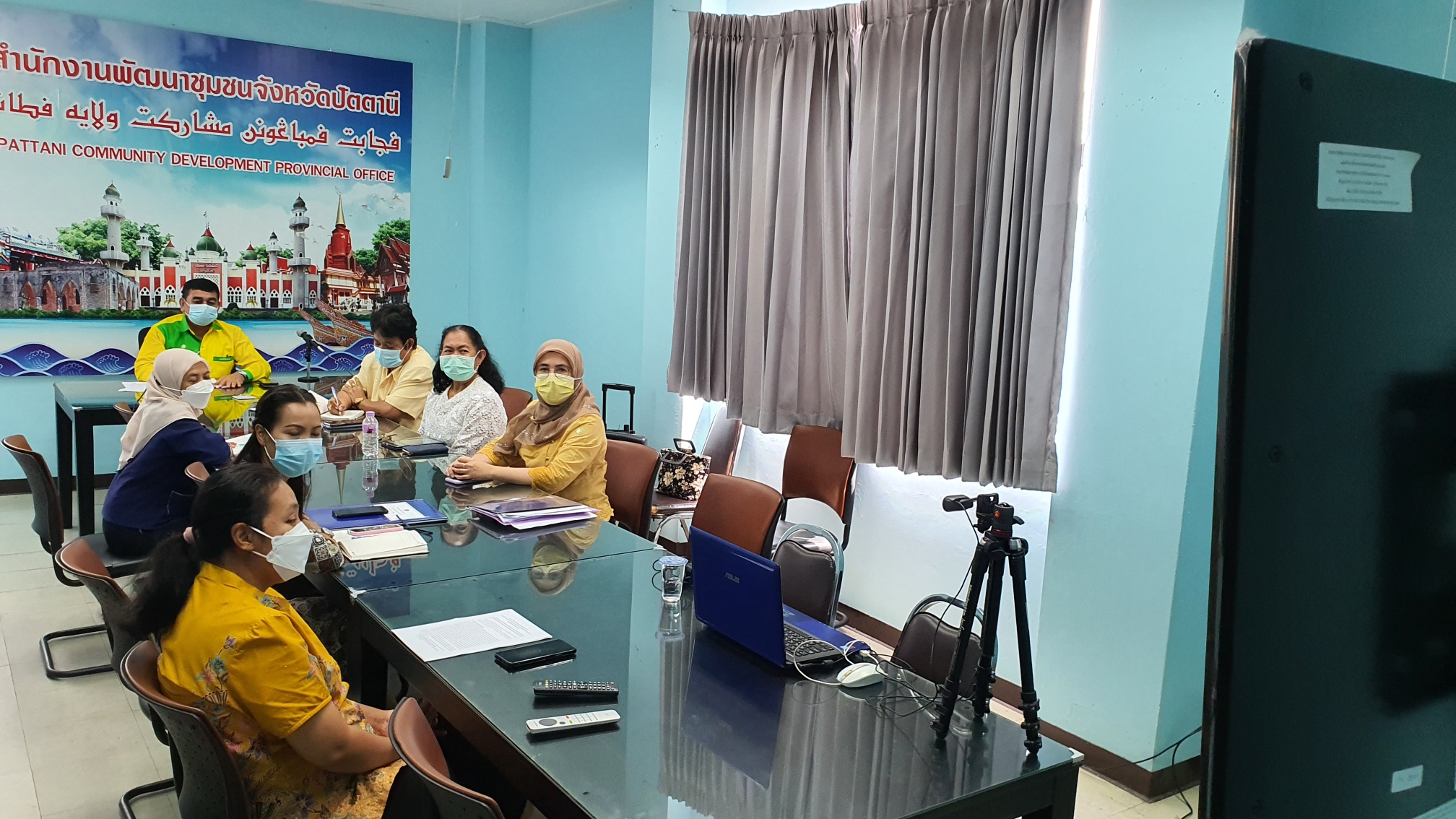 รับฟังการประชุม conference ประชุมทบทวนการบริหารกำลังคนในตำแหน่งประเภทวิชาการภายใต้กลุ่มงานในสังกัดส่วนกลางและส่วนภูมิภาค(จังหวัด) ครั้งที่ 1/2564 ผ่านระบบวีดีทัศน์ทางไกล