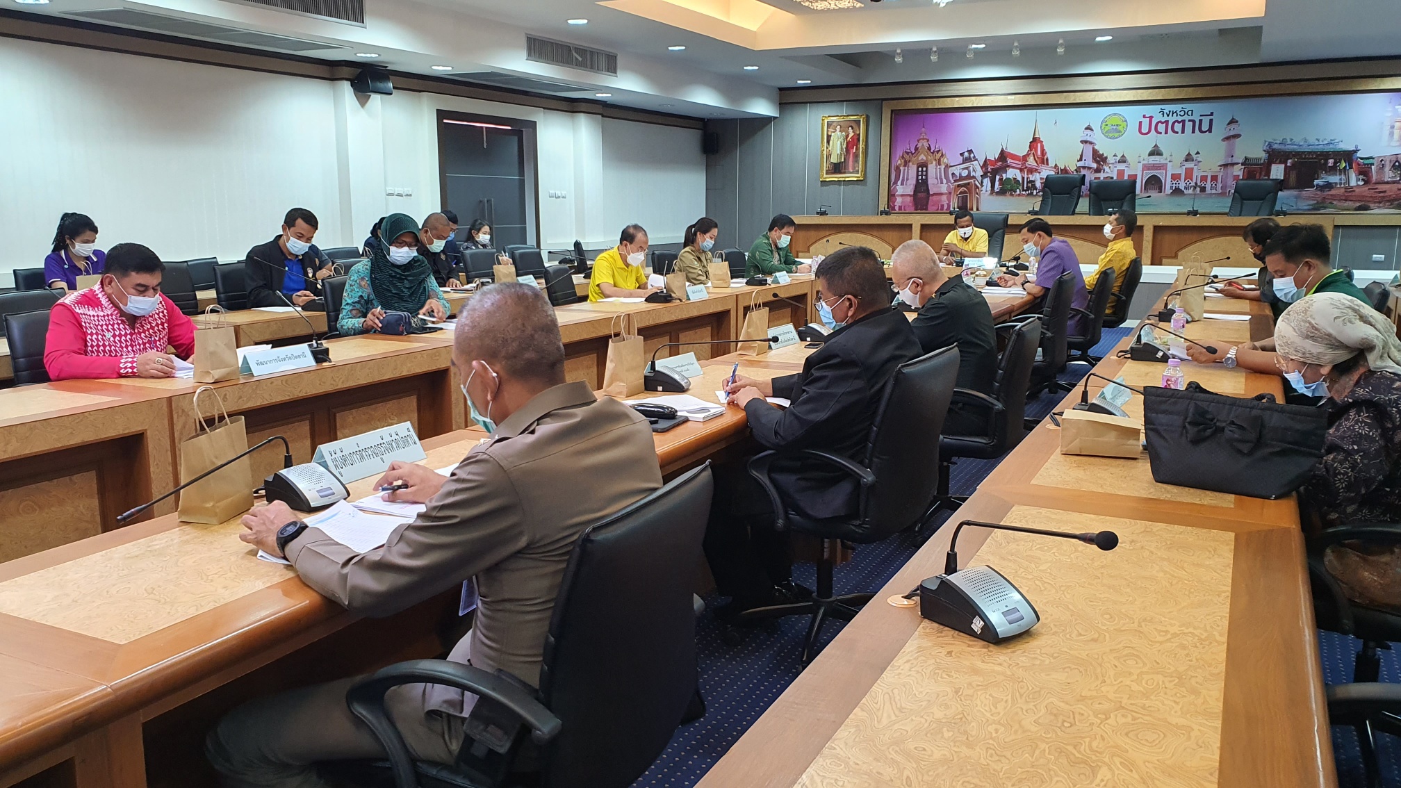 พช.ปัตตานี รายงานผลการแก้ไขปัญหาความมั่นคงด้านอาหาร กับภารกิจการขับเคลื่อน “ไทยไปด้วยกัน” ระดับจังหวัด จังหวัดปัตตานี