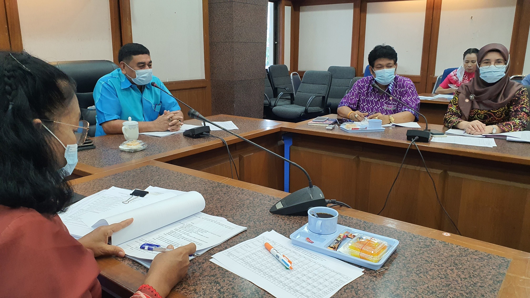 ประชุมผู้บริหารงานพัฒนาชุมชน และนักวิชาการพัฒนาชุมชนจังหวัดปัตตานี (ประจำเดือนพฤษภาคม)