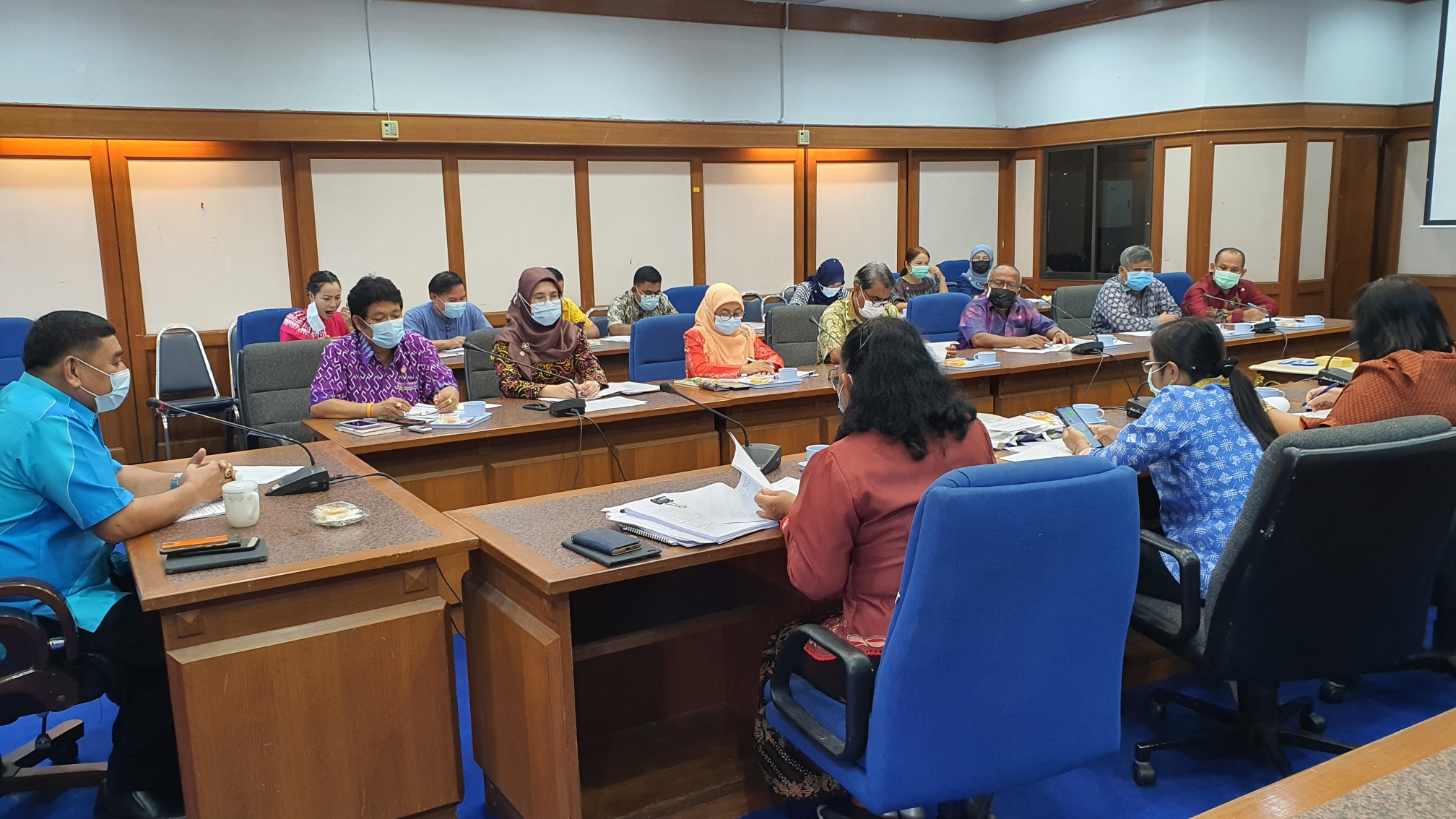 ประชุมผู้บริหารงานพัฒนาชุมชน และนักวิชาการพัฒนาชุมชนจังหวัดปัตตานี (ประจำเดือนพฤษภาคม)