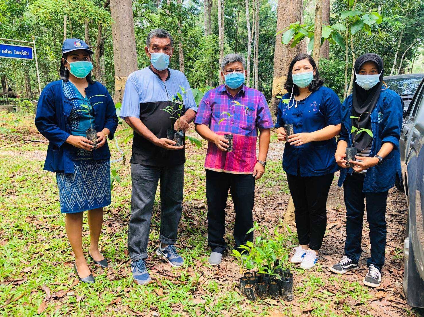 พช.ปัตตานี บูรณาการสถานีเพาะชำกล้าไม้จังหวัดปัตตานี สนับสนุนพันธุ์ไม้ จำนวน 3,820 ต้นกล้า ให้กับครัวเรือนต้นแบบในโครงการพัฒนาหมู่บ้านเศรษฐกิจพอเพียง
