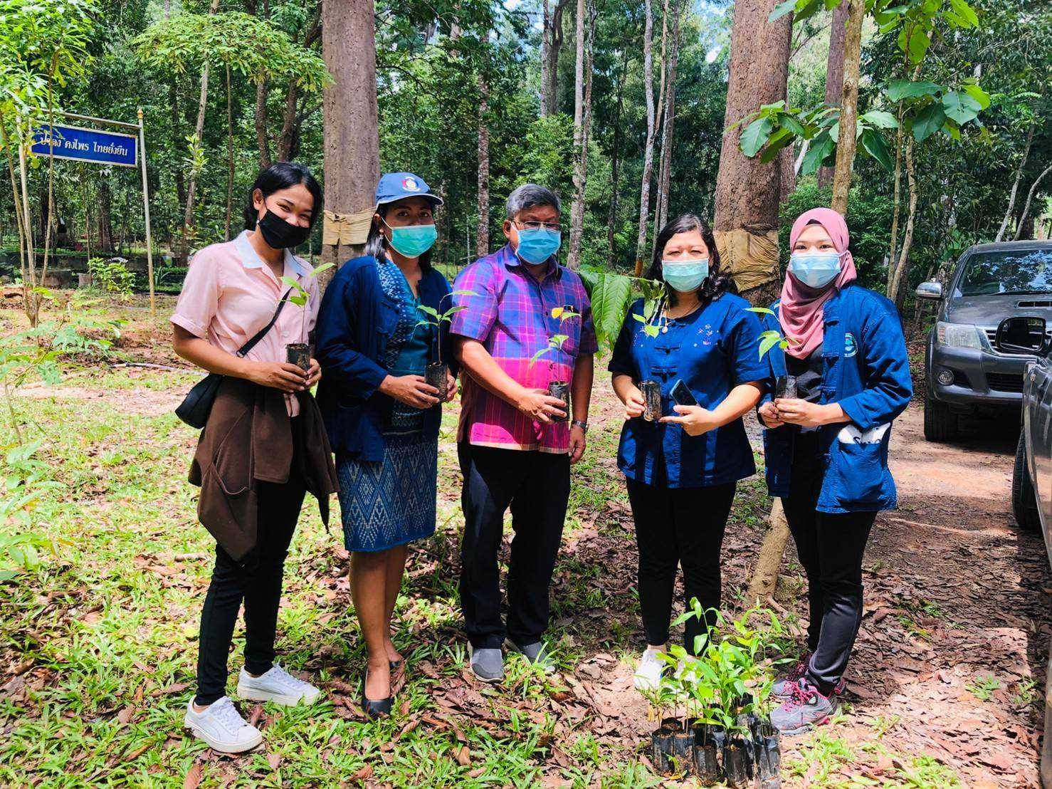 พช.ปัตตานี บูรณาการสถานีเพาะชำกล้าไม้จังหวัดปัตตานี สนับสนุนพันธุ์ไม้ จำนวน 3,820 ต้นกล้า ให้กับครัวเรือนต้นแบบในโครงการพัฒนาหมู่บ้านเศรษฐกิจพอเพียง