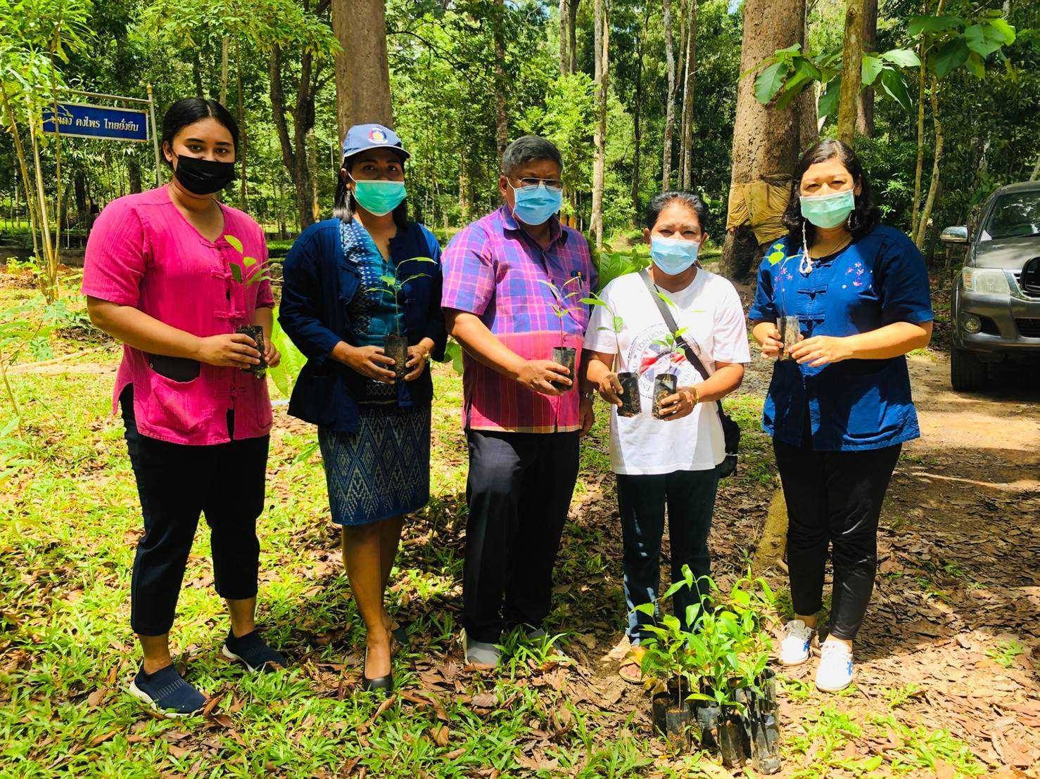 พช.ปัตตานี บูรณาการสถานีเพาะชำกล้าไม้จังหวัดปัตตานี สนับสนุนพันธุ์ไม้ จำนวน 3,820 ต้นกล้า ให้กับครัวเรือนต้นแบบในโครงการพัฒนาหมู่บ้านเศรษฐกิจพอเพียง