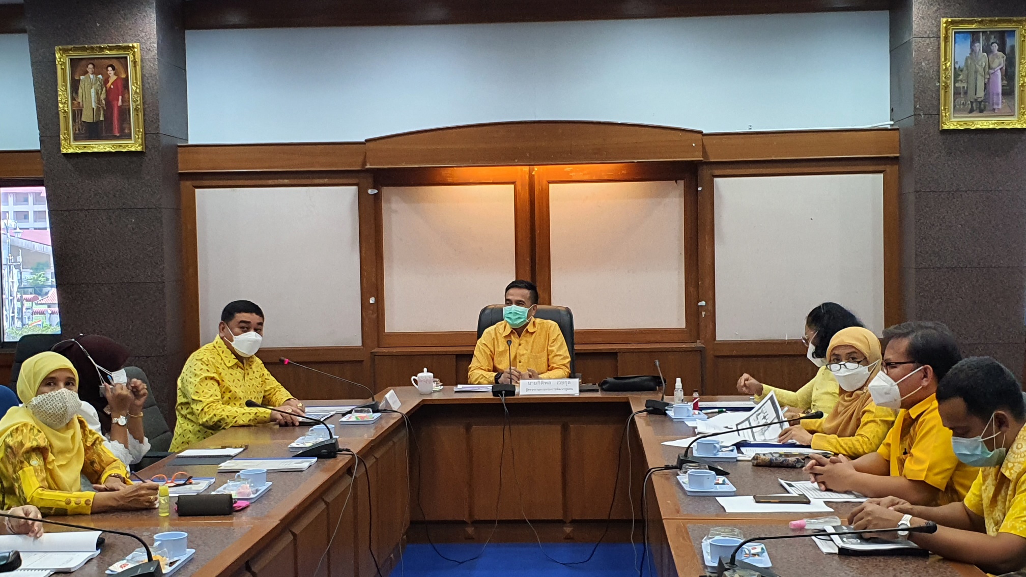 พช.ปัตตานี รายงานผลการปฏิบัติงาน รอบปีงบประมาณ พ.ศ.2564 และ การขับเคลื่อนกิจกรรมต่อเนื่อง ปีงบประมาณ พ.ศ.2565