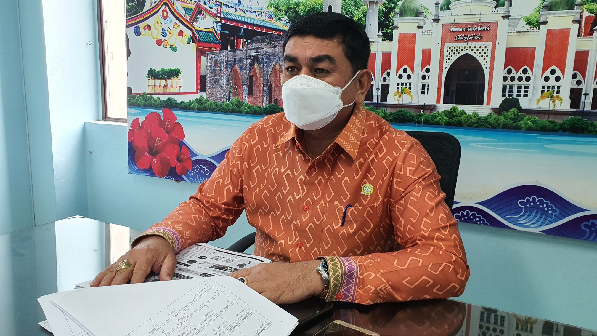 พช.ปัตตานี ร่วมประชุมรับนโยบายการขับเคลื่อนงานพัฒนาชุมชน ประจำปี 2565