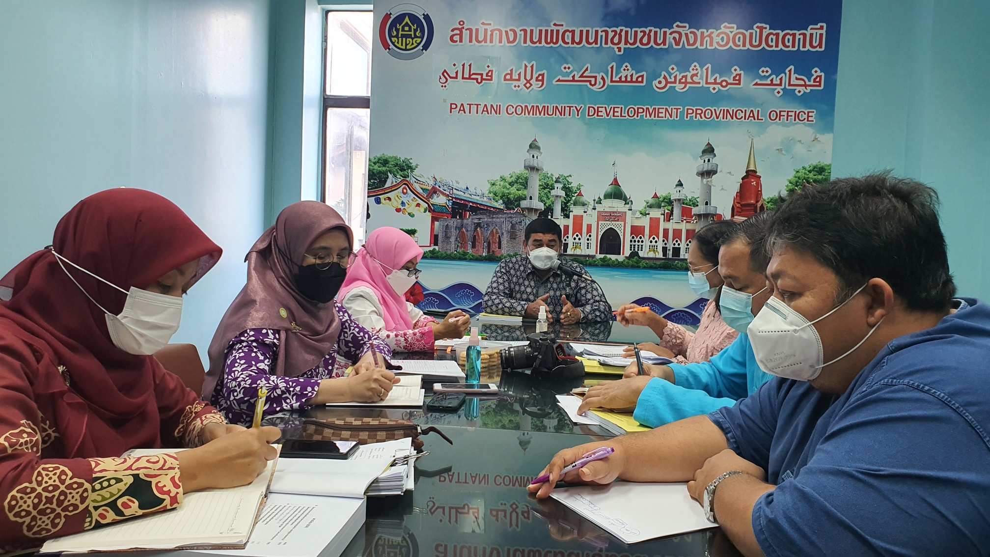 ทีมพัฒนาชุมชนจังหวัดปัตตานี พร้อมขับเคลื่อนงานพัฒนาชุมชน ปีงบประมาณ พ.ศ.2565