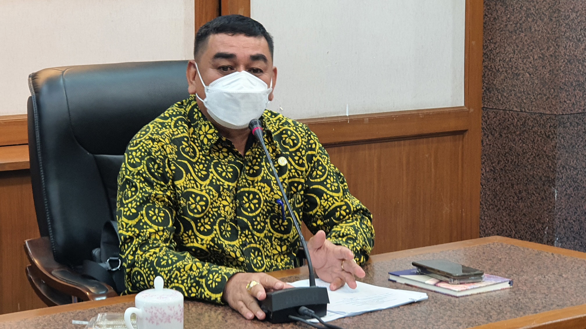 พัฒนาชุมชนจังหวัดปัตตานี ประชุมประจำเดือนตุลาคม พร้อมขับเคลื่อนงานพัฒนาชุมชน ปีงบประมาณ พ.ศ.2565