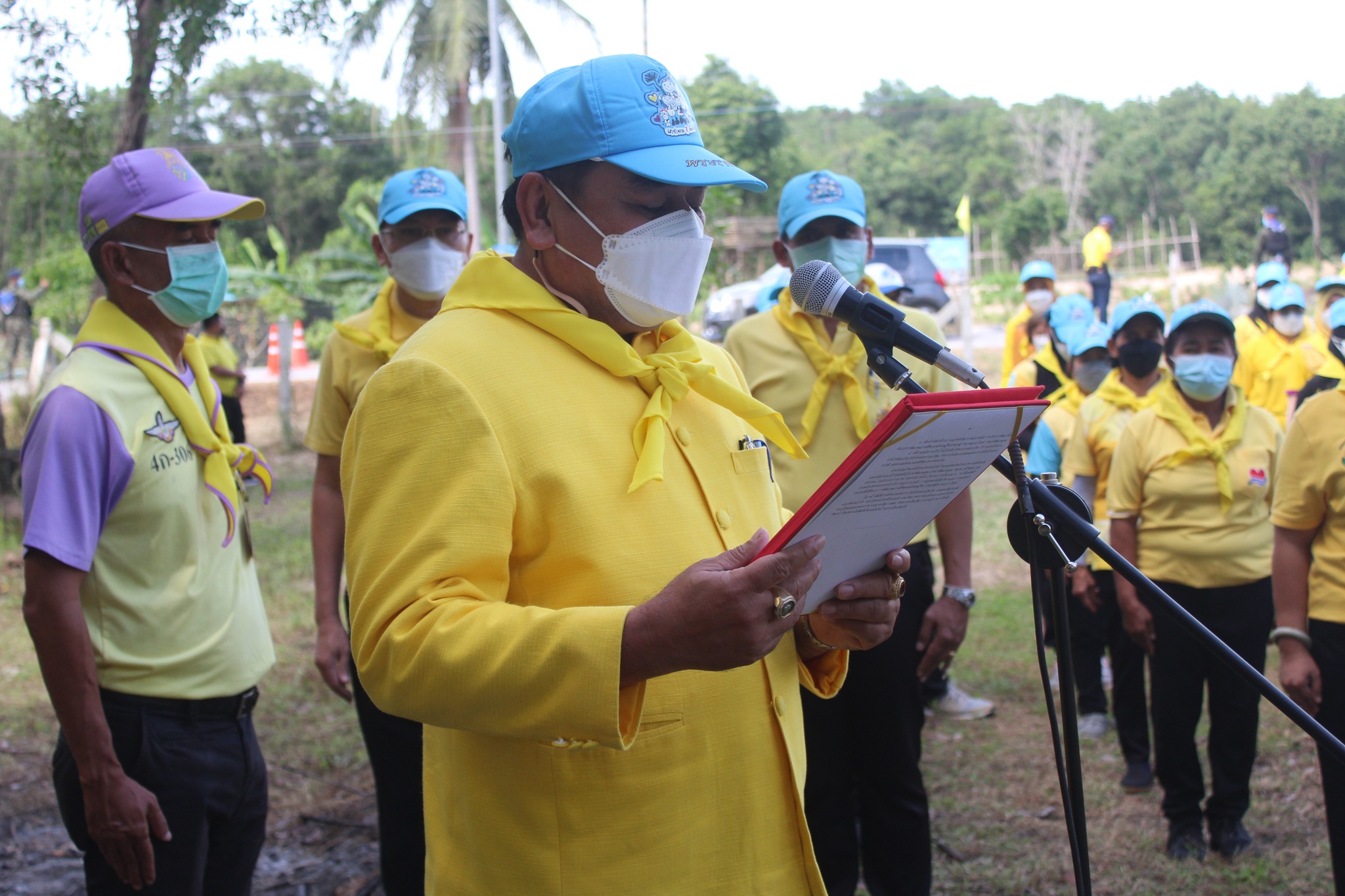 จิตอาสาพระราชทาน จังหวัดปัตตานี ร่วมกิจกรรม “วันดินโลก” World Soil Day ปี 2564 และกิจกรรม “สัปดาห์การพัฒนา” ประจำปี 2564