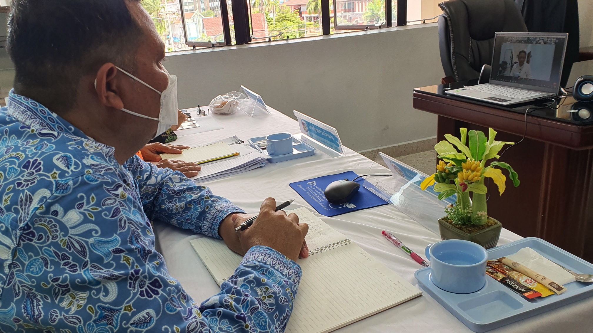 พช.ปัตตานี ร่วมประชุมติดตามสนับสนุนการขับเคลื่อนภารกิจสำคัญของกรมการพัฒนาชุมชน ประจำปีงบประมาณ 2565