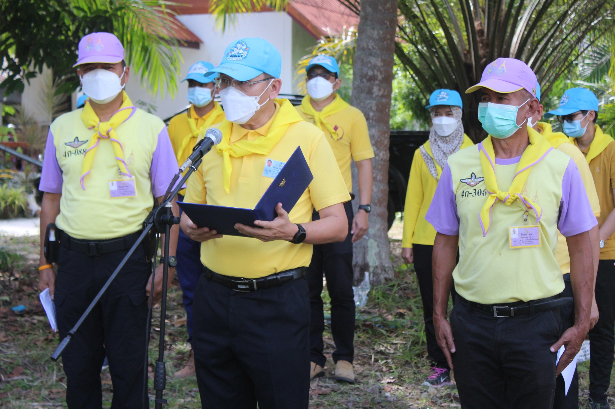 จิตอาสาพระราชทาน จังหวัดปัตตานี ร่วมกิจกรรม “วันดินโลก” World Soil Day ปี 2564 และกิจกรรม “สัปดาห์การพัฒนา” ประจำปี 2564