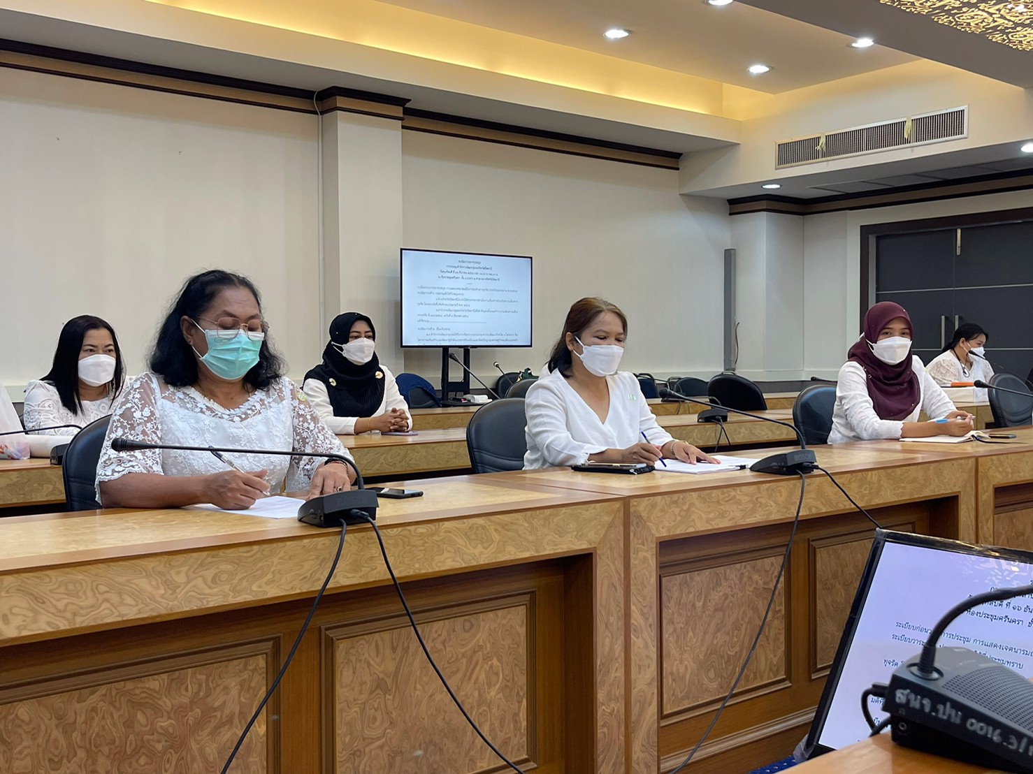 พัฒนาชุมชนจังหวัดปัตตานี Just Say No! แสดงเจตนารมณ์ต่อต้านการทุจริต