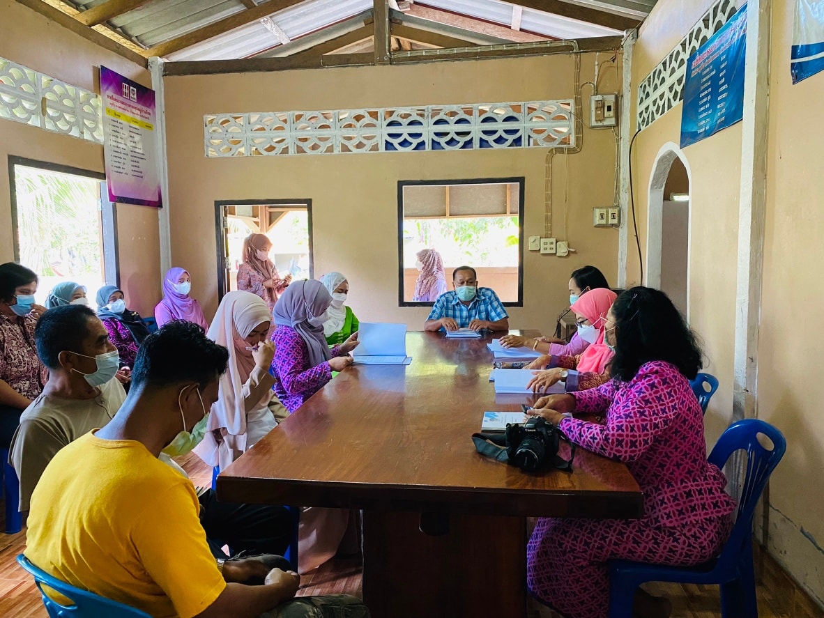 ลงพื้นที่ Zone2 พัฒนาชุมชนปัตตานี เยี่ยมชมและตรวจเยี่ยมการดำเนินงานด้านการจัดทำข้อมูลและสารสนเทศชุมชน