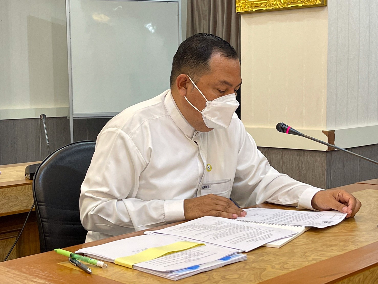 พัฒนาชุมชนจังหวัดปัตตานี Just Say No! แสดงเจตนารมณ์ต่อต้านการทุจริต