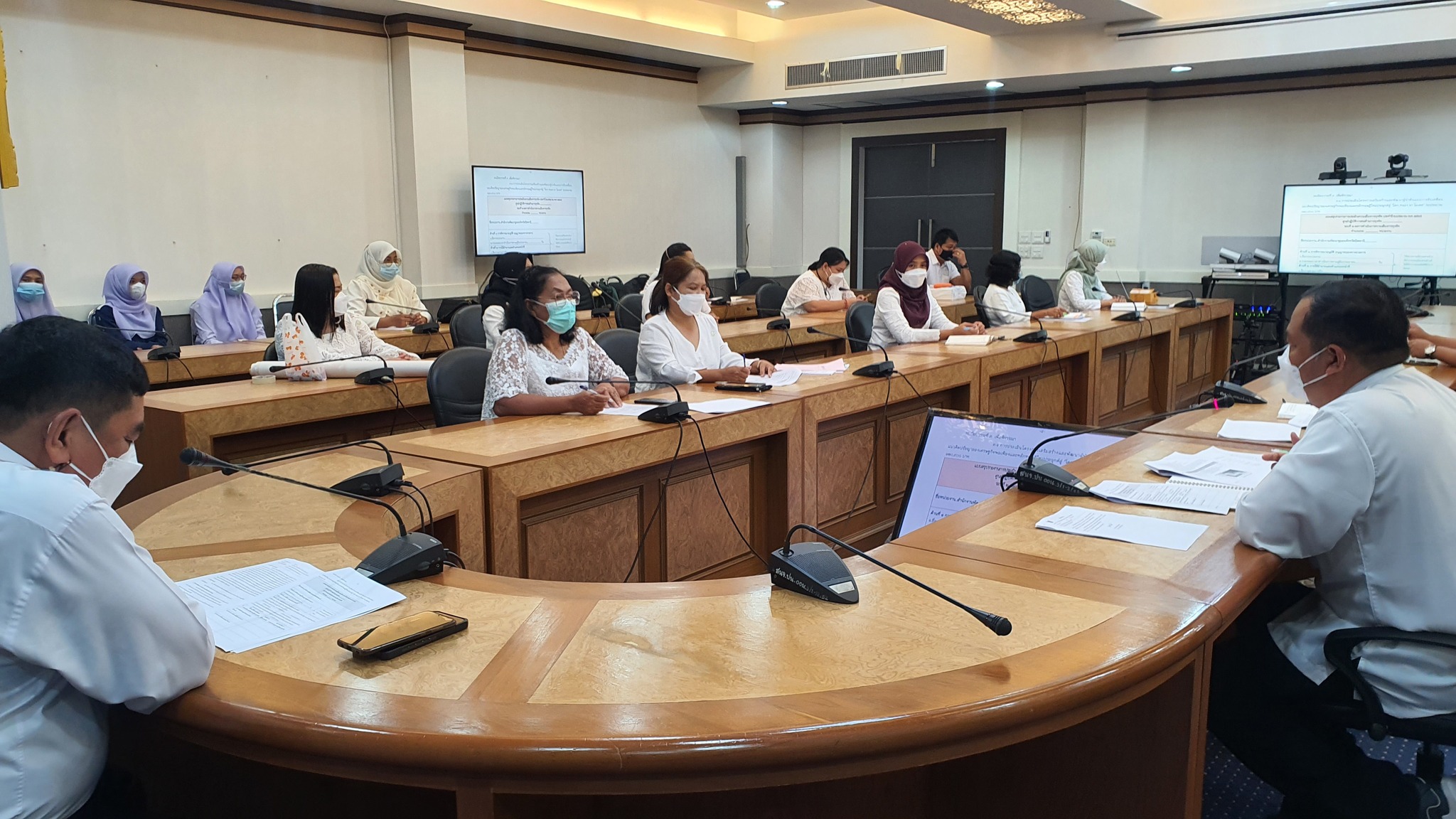 พัฒนาชุมชนจังหวัดปัตตานี Just Say No! แสดงเจตนารมณ์ต่อต้านการทุจริต