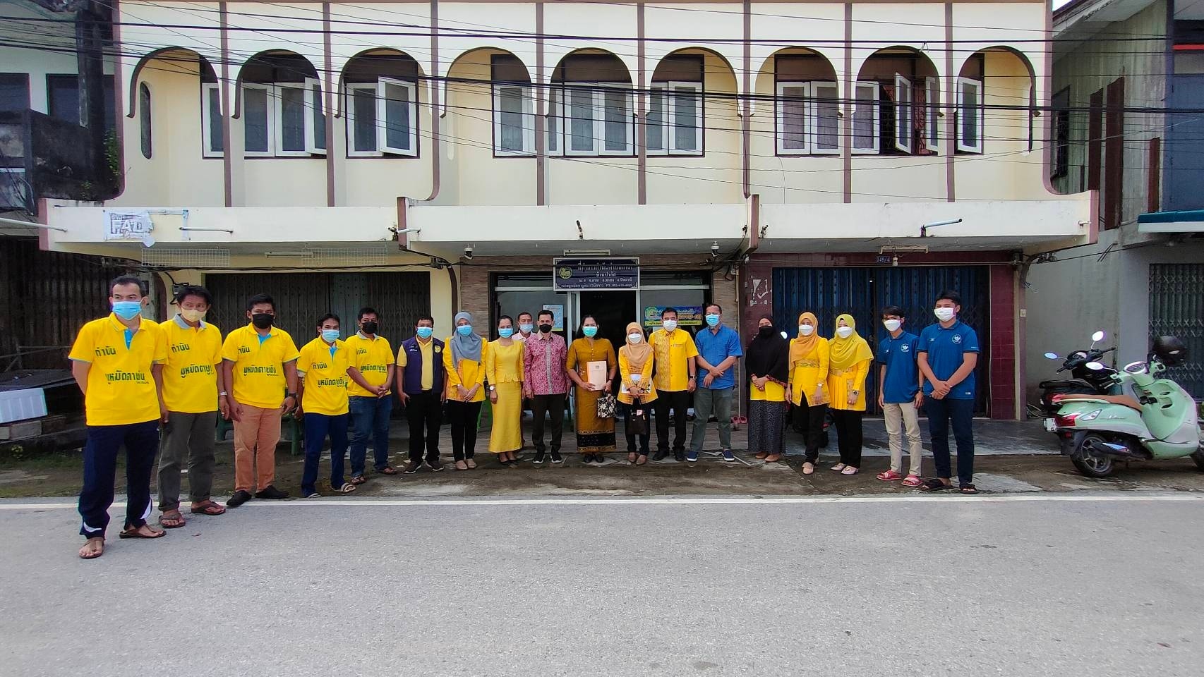 พัฒนาชุมชนปัตตานี เยี่ยมชมและตรวจเยี่ยมการดำเนินงานด้านการจัดทำข้อมูลและสารสนเทศชุมชน