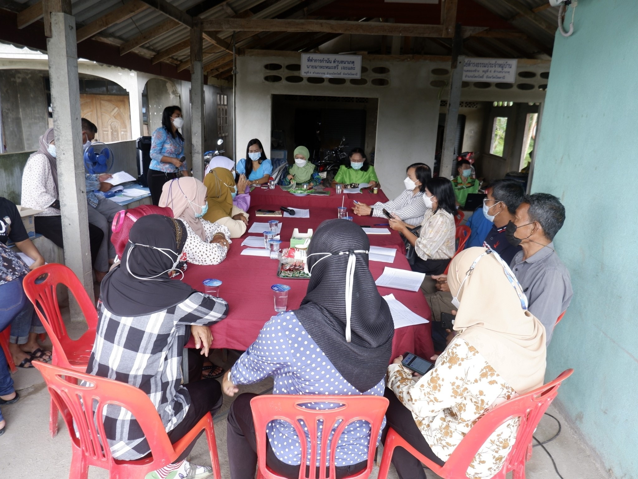 ปัตตานี ลงพื้นที่ Zone3 เยี่ยมชมและตรวจเยี่ยมการดำเนินงานด้านการจัดทำข้อมูลและสารสนเทศชุมชน 12อำเภอ