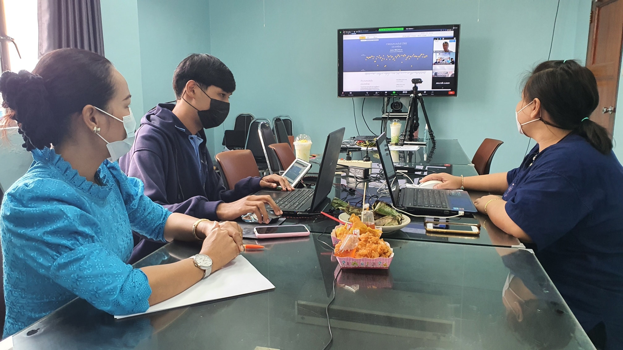 พช.ปัตตานี จัดประชุมฝึกอบรมการใช้งานระบบ TPMAP Logbook สำหรับเจ้าหน้าที่ปรับปรุงข้อมูลเพื่อการพัฒนาคุณภาพชีวิต