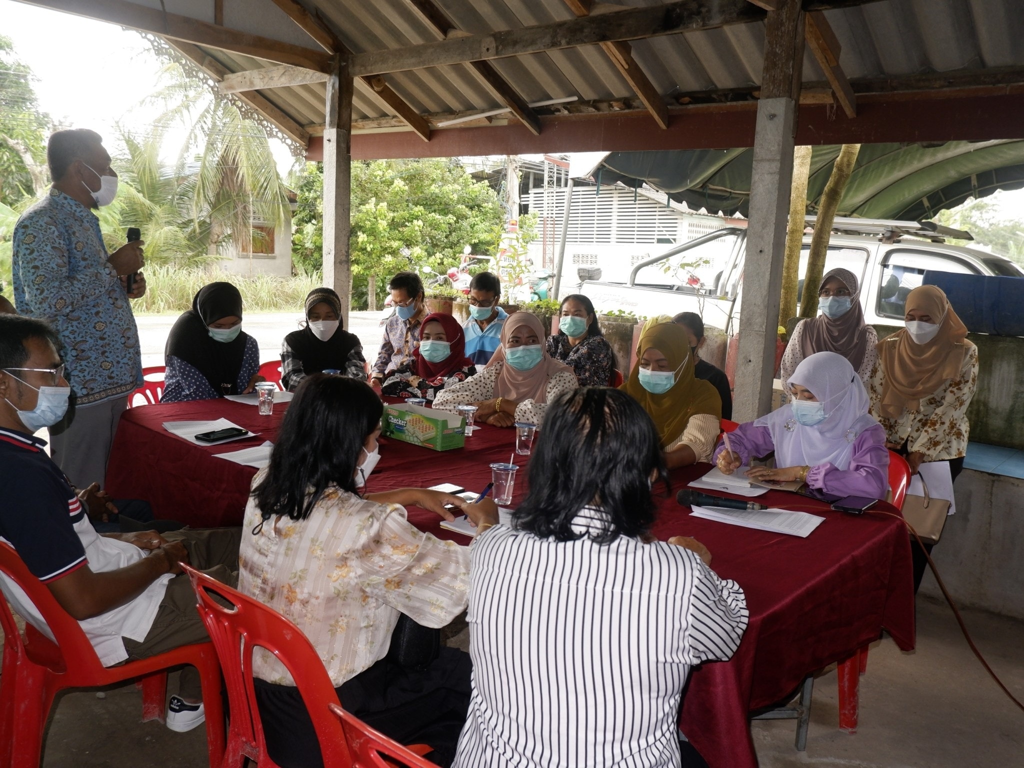 ปัตตานี ลงพื้นที่ Zone3 เยี่ยมชมและตรวจเยี่ยมการดำเนินงานด้านการจัดทำข้อมูลและสารสนเทศชุมชน 12อำเภอ