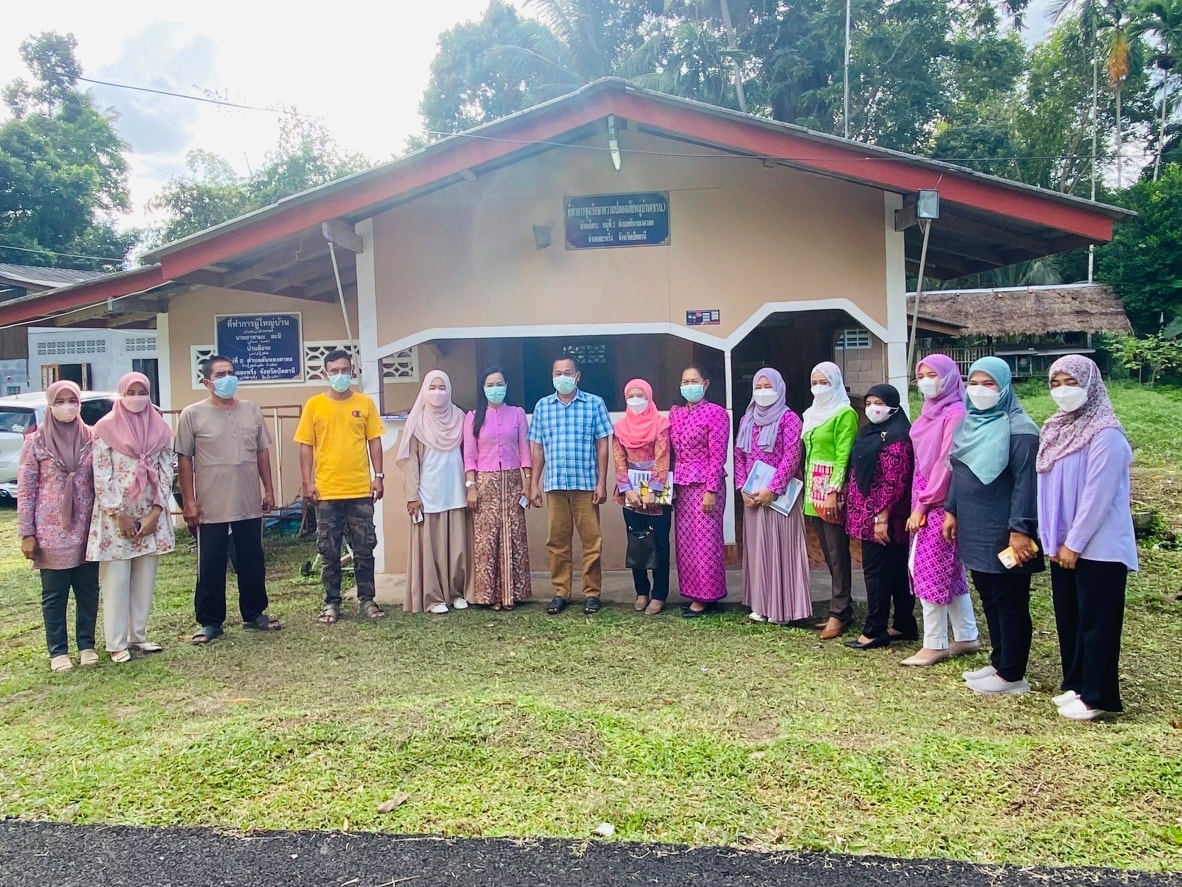 ลงพื้นที่ Zone2 พัฒนาชุมชนปัตตานี เยี่ยมชมและตรวจเยี่ยมการดำเนินงานด้านการจัดทำข้อมูลและสารสนเทศชุมชน