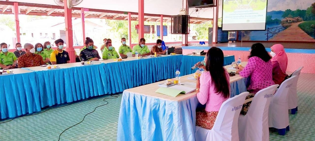 ลงพื้นที่ Zone2 พัฒนาชุมชนปัตตานี เยี่ยมชมและตรวจเยี่ยมการดำเนินงานด้านการจัดทำข้อมูลและสารสนเทศชุมชน