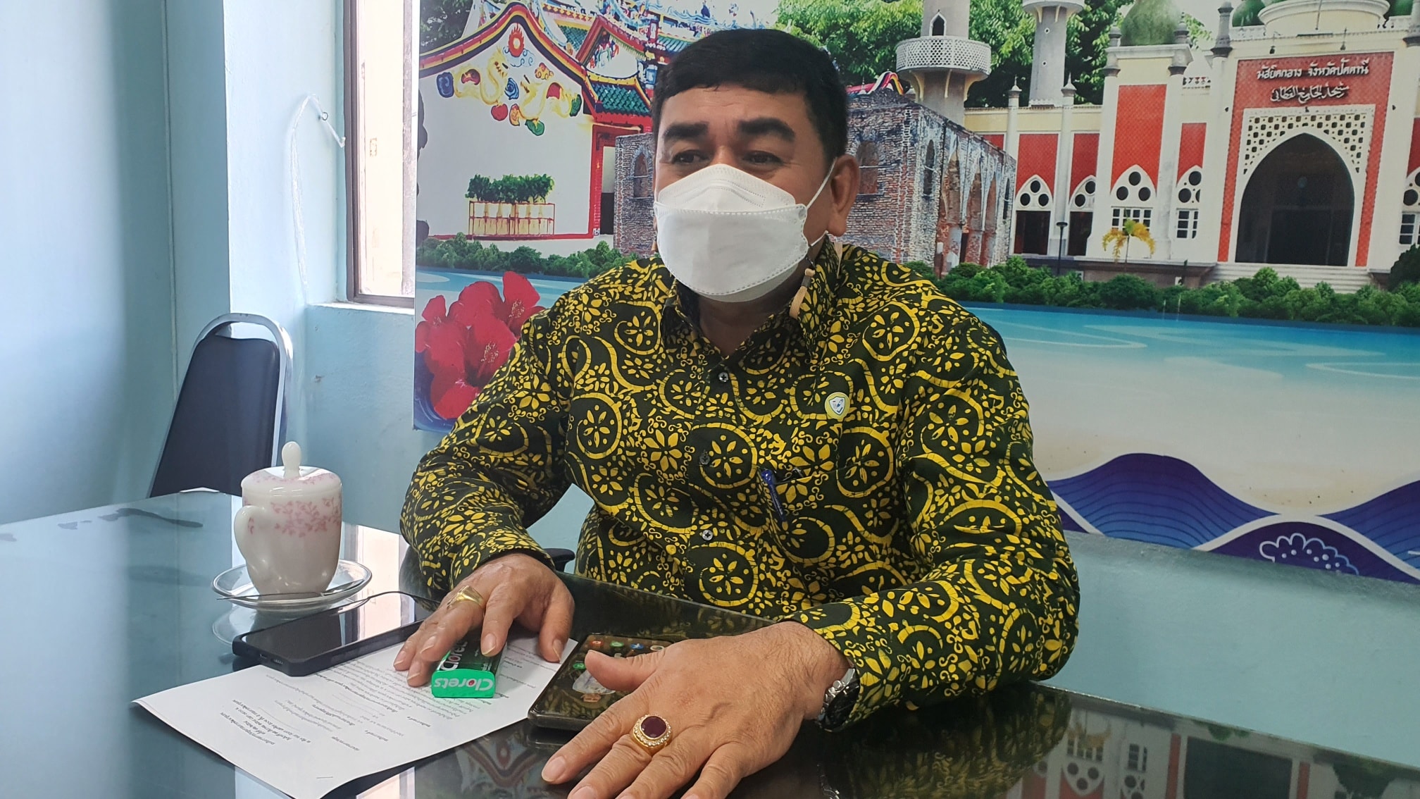 พช.ปัตตานี ร่วมประชุมกรมการพัฒนาชุมชน ประจำเดือนพฤศจิกายน ผ่านระบบการประชุมทางไกล (Video Conference) 76 จังหวัดทั่วประเทศ