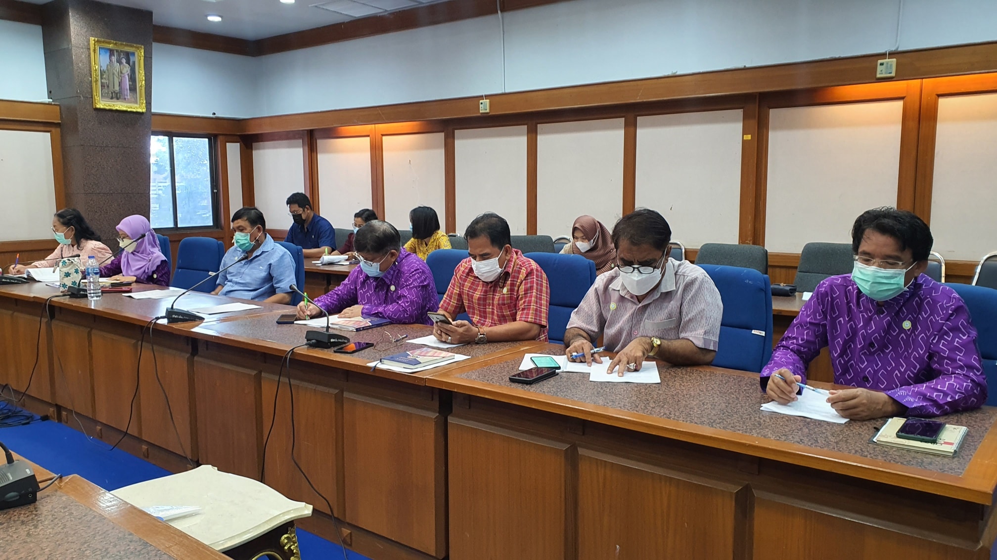 พัฒนาชุมชนจังหวัดปัตตานี ฟอร์มทีม พช.12อำเภอ เร่งขับเคลื่อนงานพัฒนาชุมชน ปีงบประมาณ พ.ศ.2565