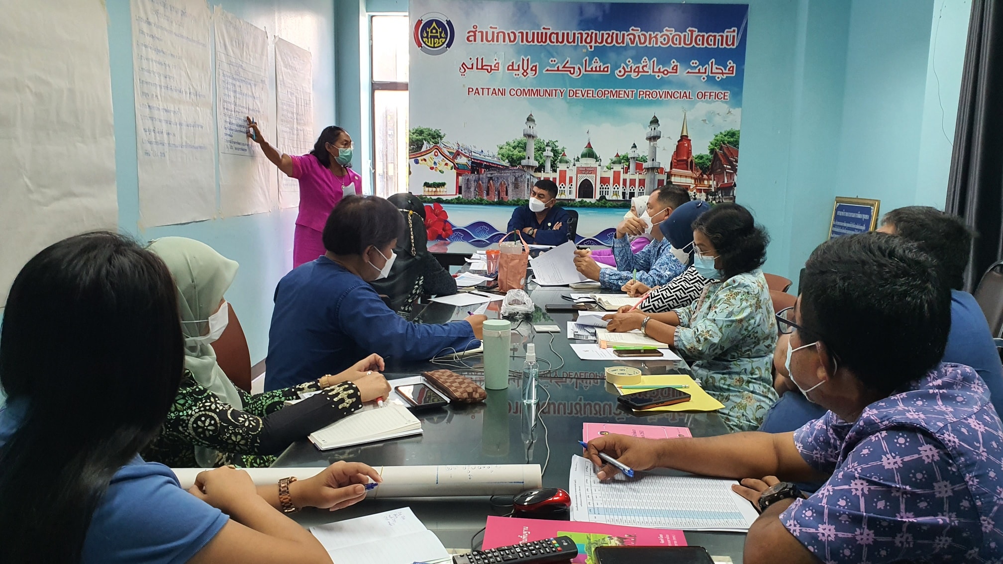 พช.ปัตตานี จัดทำข้อตกลงการปฏิบัติราชการและผลการประเมินผลการปฏิบัติราชการของข้าราชการสังกัดกรมการพัฒนาชุมชน จังหวัดปัตตานี