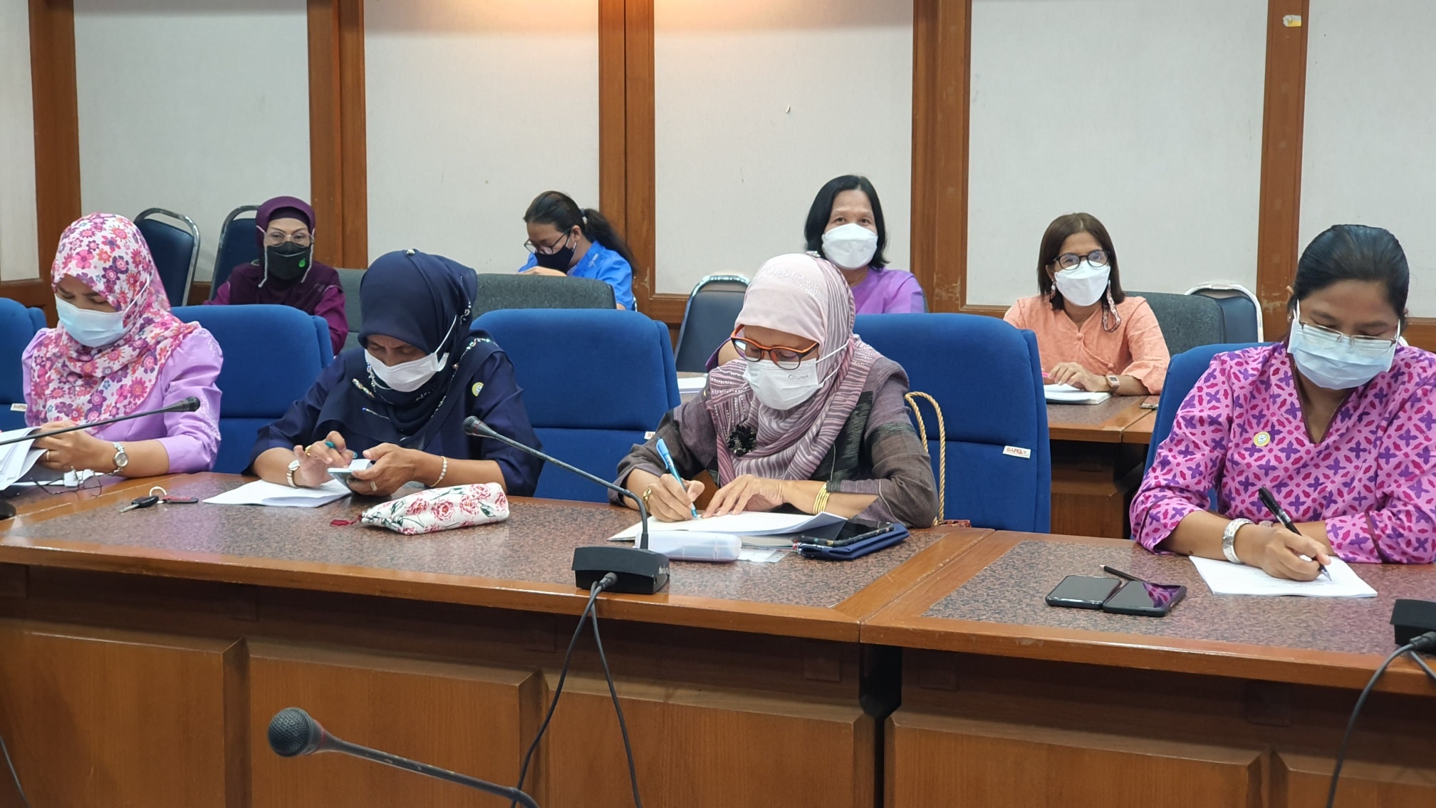 พัฒนาชุมชนจังหวัดปัตตานี ฟอร์มทีม พช.12อำเภอ เร่งขับเคลื่อนงานพัฒนาชุมชน ปีงบประมาณ พ.ศ.2565