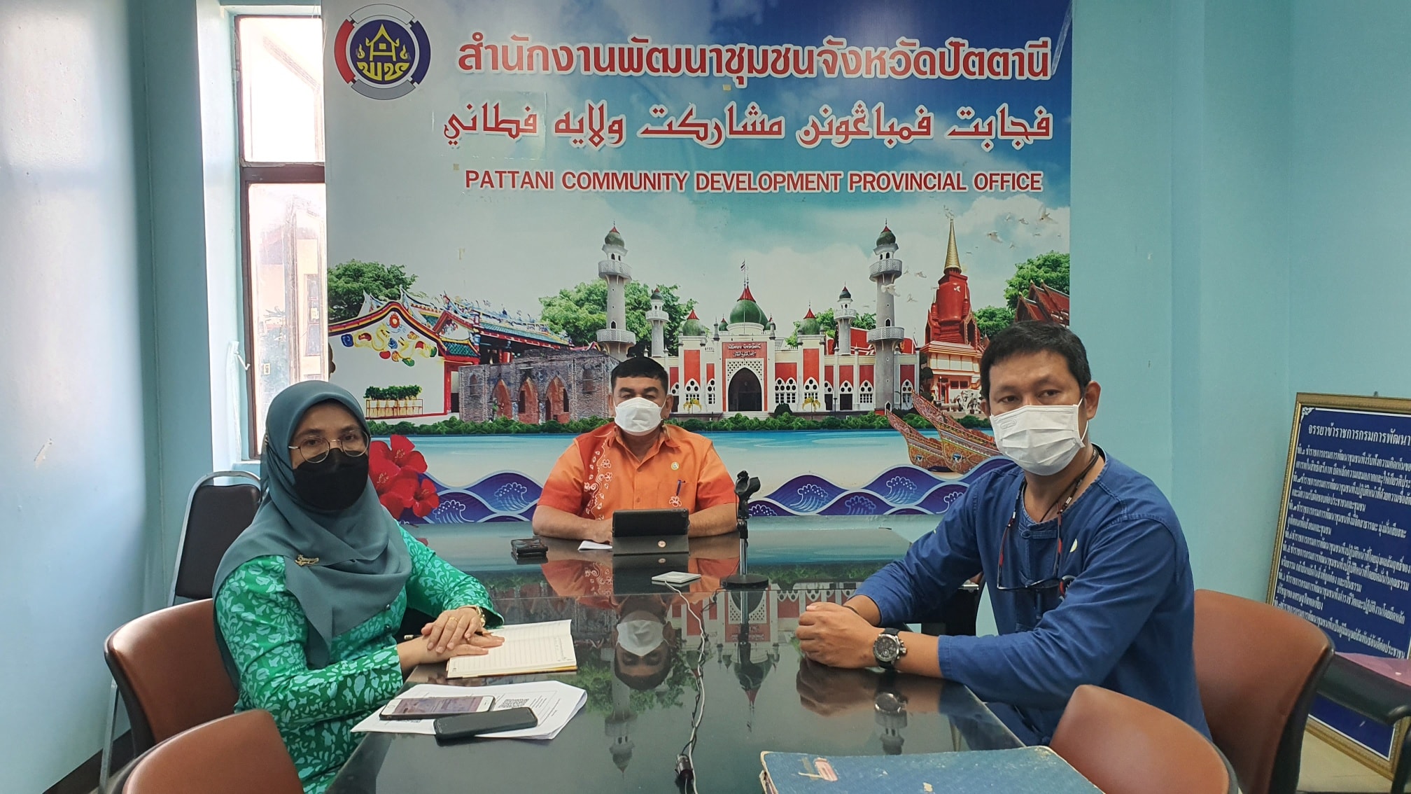 พช.ปัตตานี ร่วมประชุม Kick Off KM Challenge การสร้างองค์กรแห่งการเรียนรู้ และโครงการเสริมสร้างและพัฒนาผู้นำการเปลี่ยนแปลง