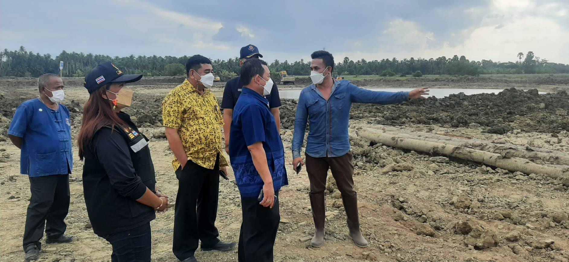 ผู้ตรวจราชการกรมฯ ลงพื้นที่ติดตามผลการพัฒนาพื้นที่ต้นแบบการพัฒนาคุณภาพชีวิตตามหลักทฤษฎีใหม่ ประยุกย์สู่ “โคก หนอง นา กรมการพัฒนาชุมชน” จังหวัดปัตตานี