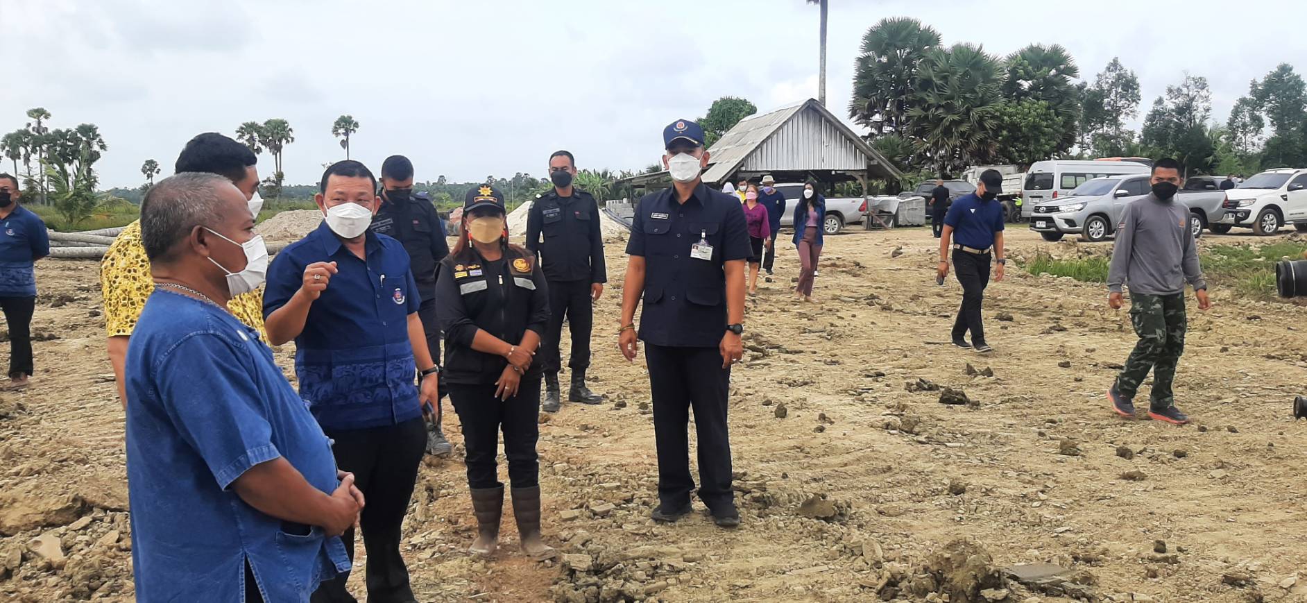 ผู้ตรวจราชการกรมฯ ลงพื้นที่ติดตามผลการพัฒนาพื้นที่ต้นแบบการพัฒนาคุณภาพชีวิตตามหลักทฤษฎีใหม่ ประยุกย์สู่ “โคก หนอง นา กรมการพัฒนาชุมชน” จังหวัดปัตตานี