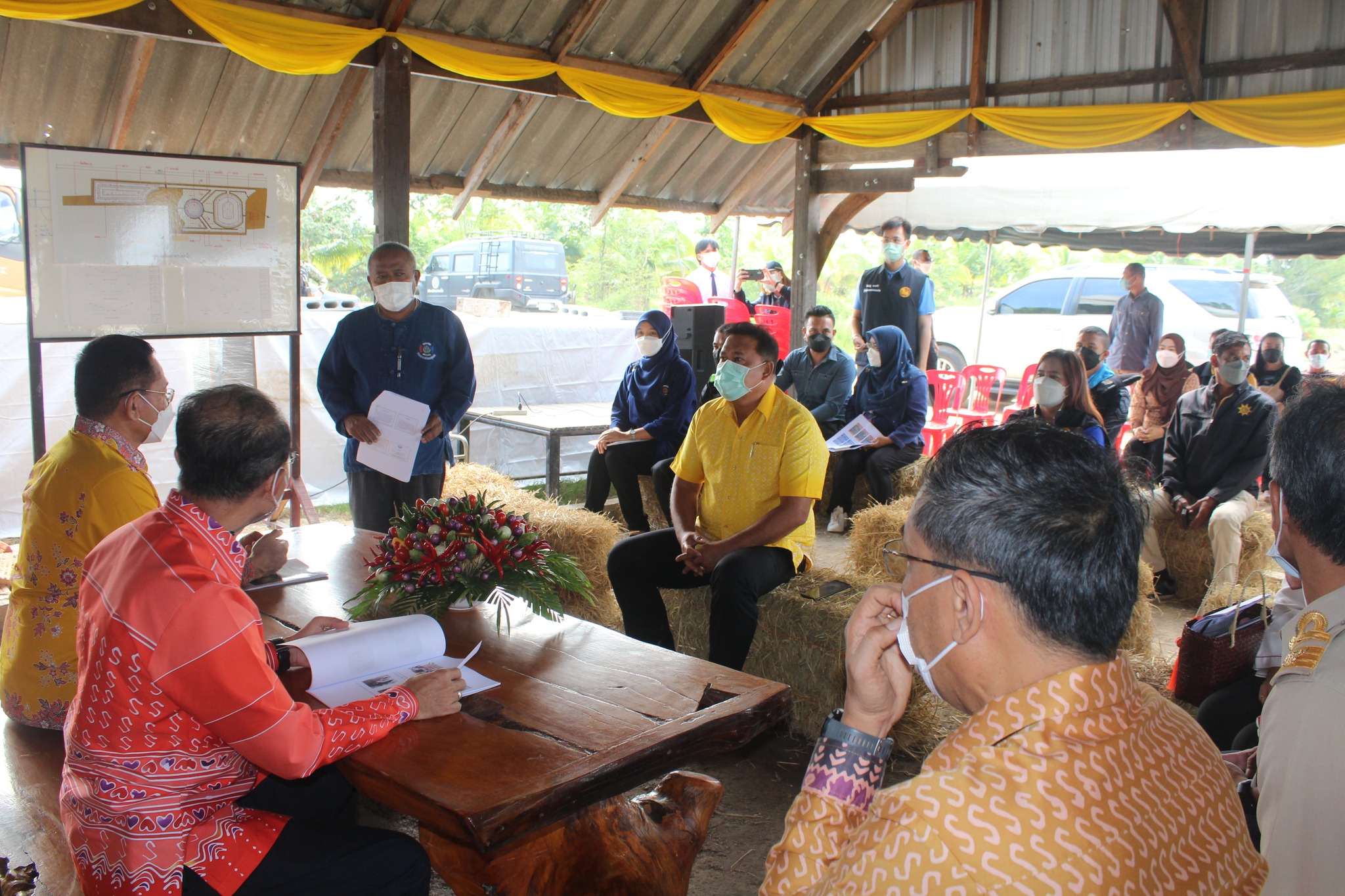 ผู้ตรวจราชการกระทรวงมหาดไทย ลงพื้นที่ติดตามผลการพัฒนาพื้นที่ต้นแบบการพัฒนาคุณภาพชีวิตตามหลักทฤษฎีใหม่ ประยุกย์สู่ “โคก หนอง นา กรมการพัฒนาชุมชน” จังหวัดปัตตานี