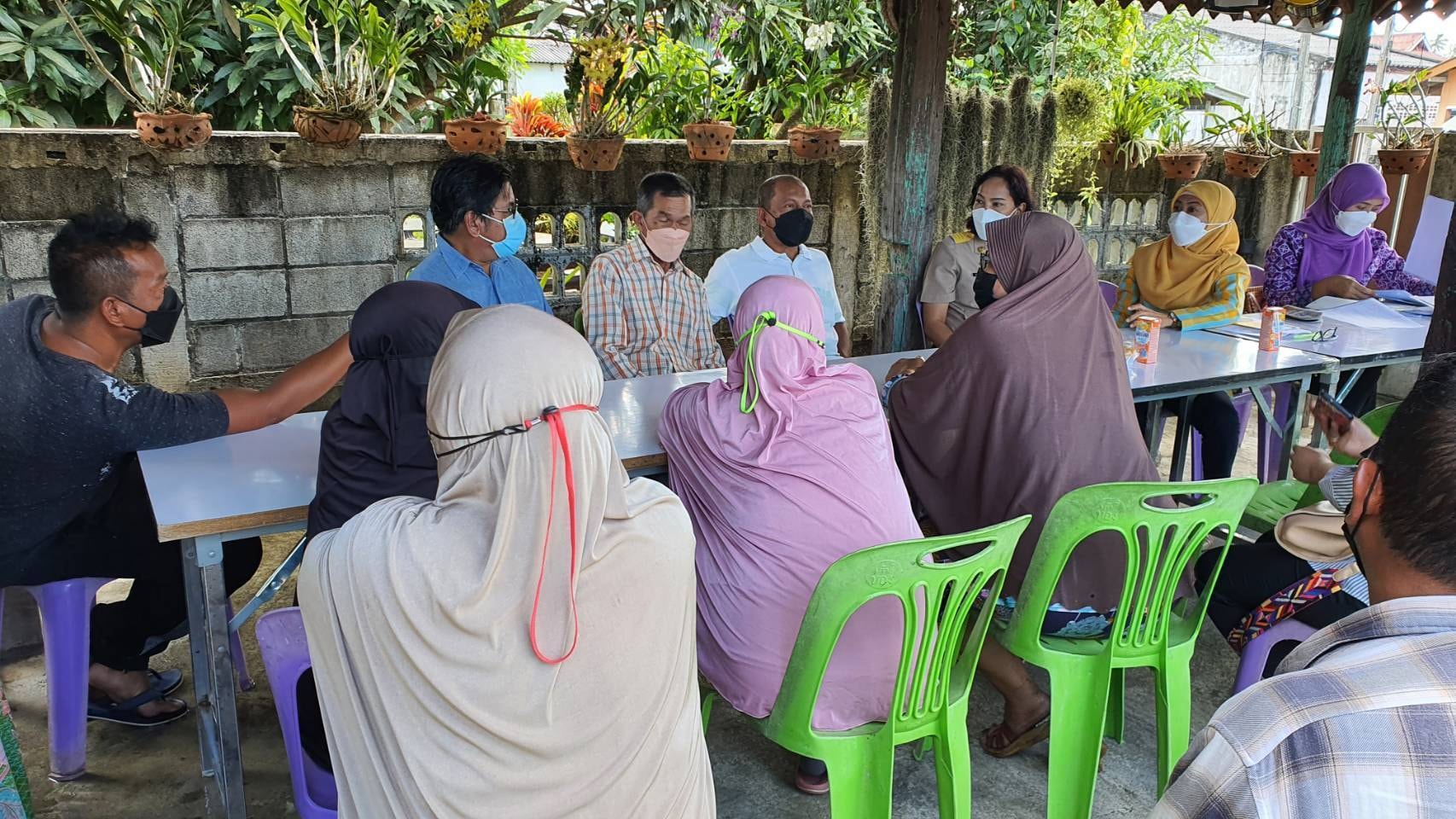 พช.ปัตตานี ลงพื้นที่ติดตาม/สนับสนุน  “กองทุนแก้ไขปัญหาความยากจน (กข.คจ.)” ในพื้นที่อำเภอเมืองปัตตานี