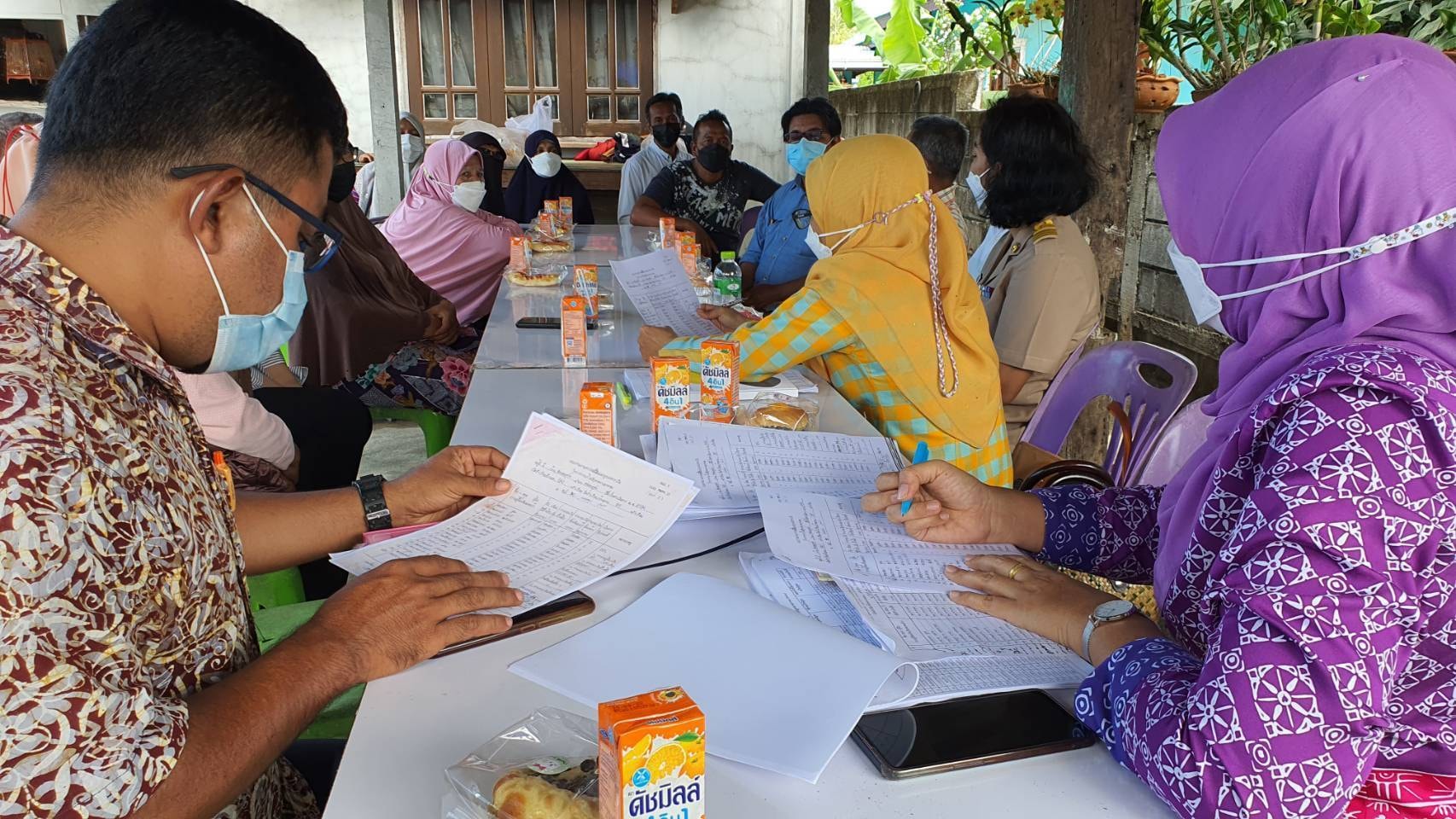 พช.ปัตตานี ลงพื้นที่ติดตาม/สนับสนุน  “กองทุนแก้ไขปัญหาความยากจน (กข.คจ.)” ในพื้นที่อำเภอเมืองปัตตานี